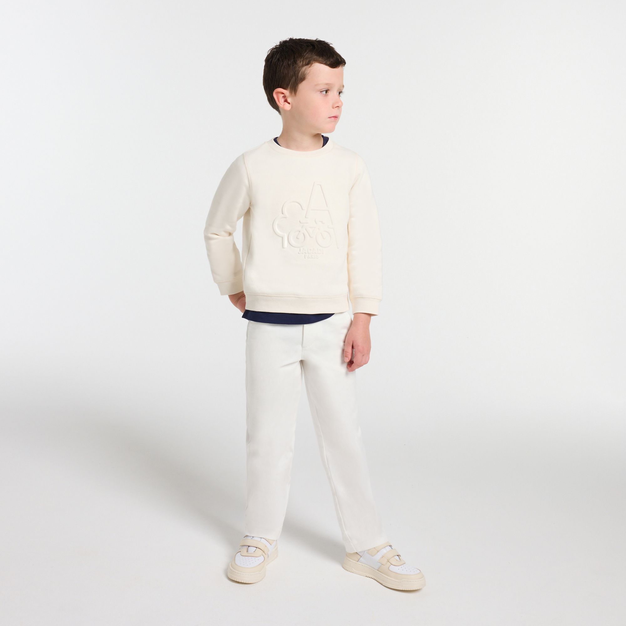 JC-TB045 - Jacadi Boy's straight twill trousers