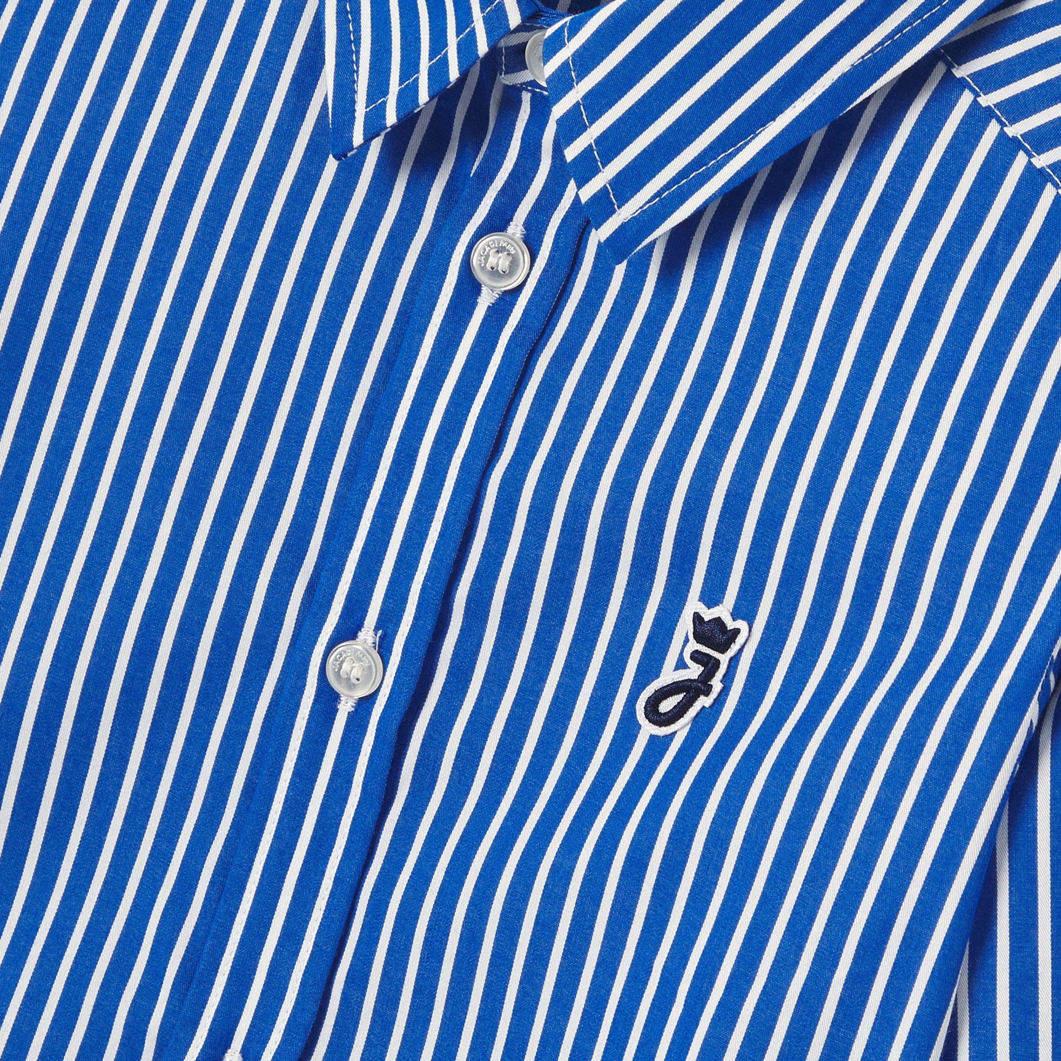 Child striped poplin shirt