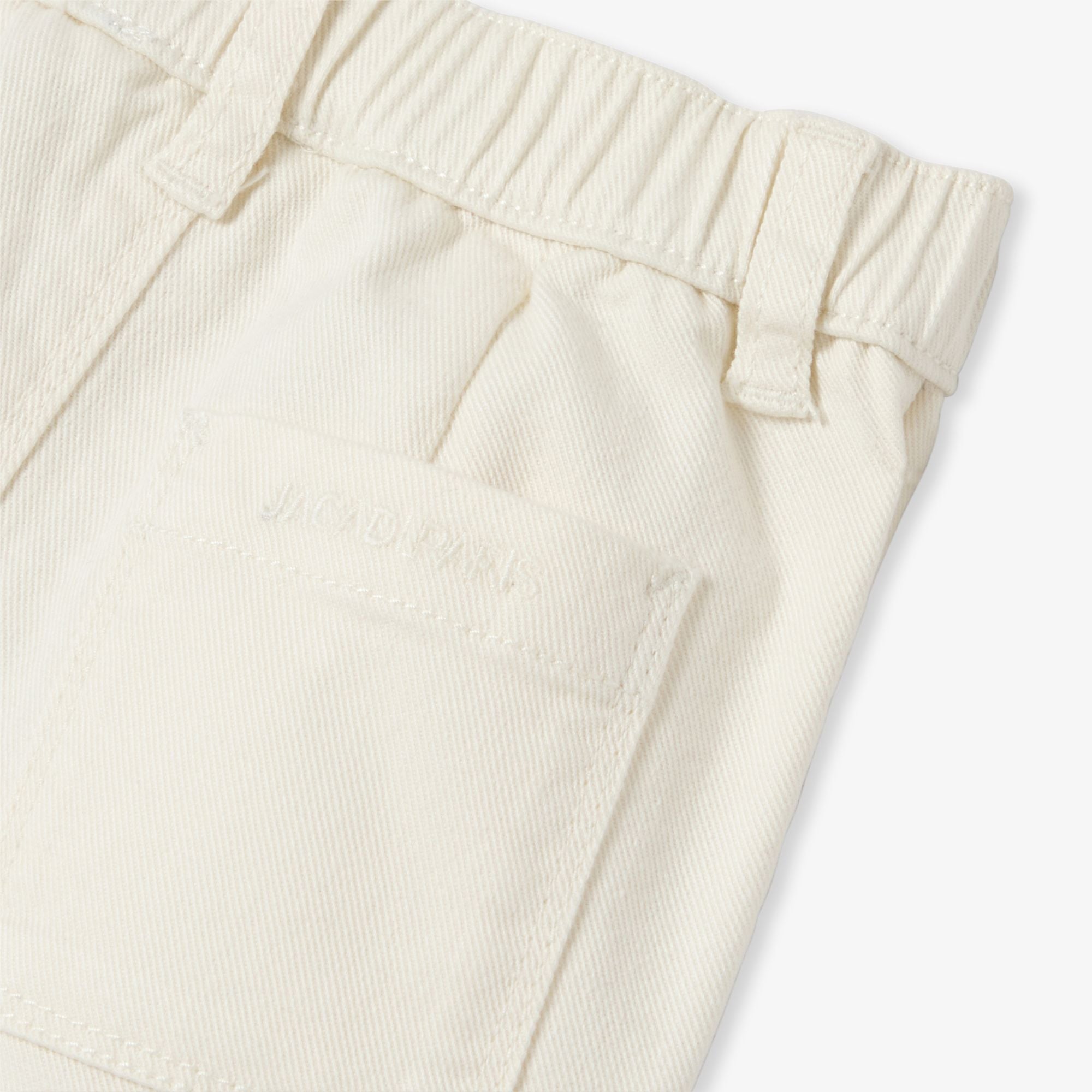 Baby boy twill trousers - Ecru