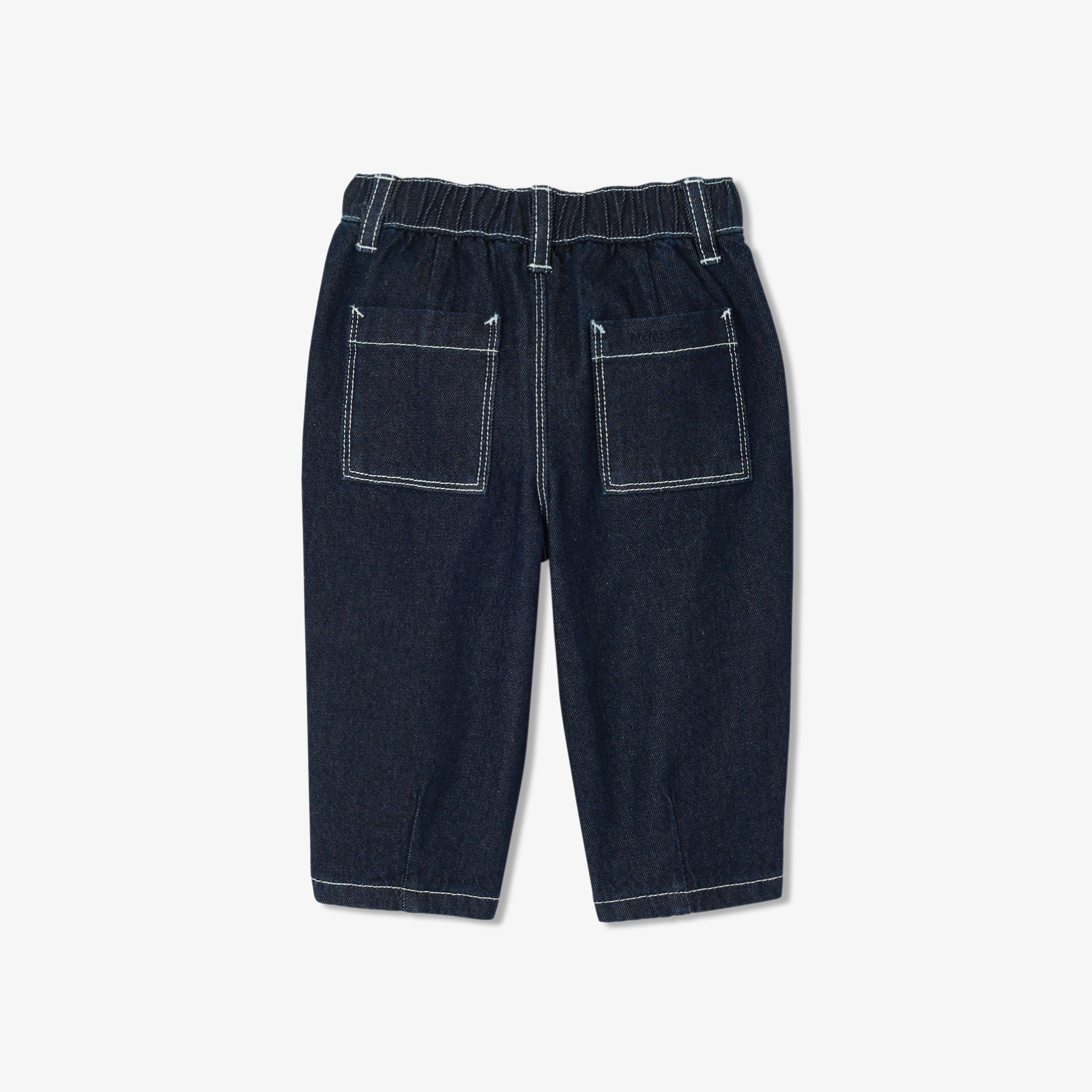 Baby boy raw denim jeans - Medium Denim