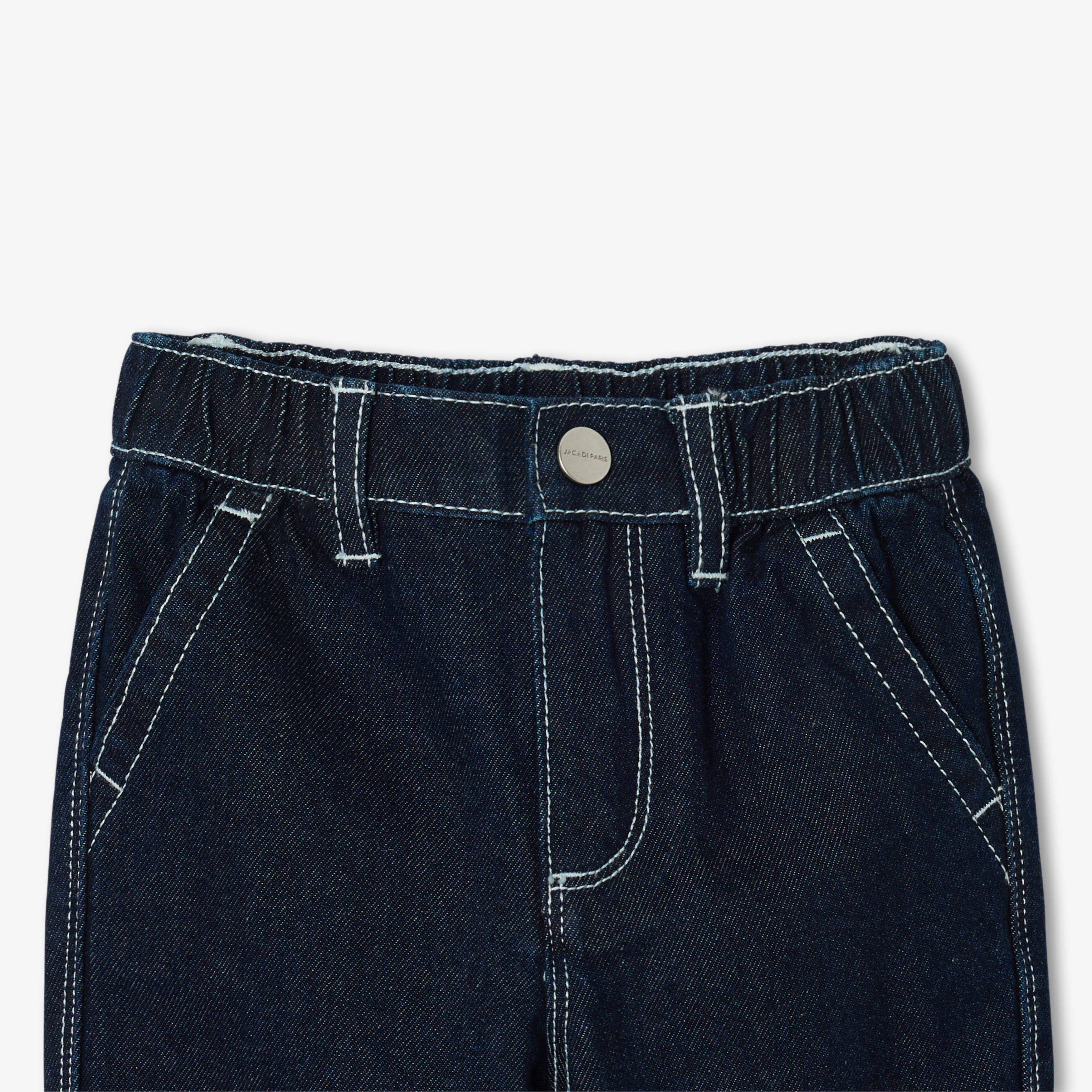 Baby boy raw denim jeans - Medium Denim