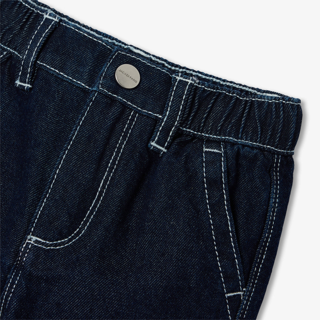 Baby boy raw denim jeans - Medium Denim