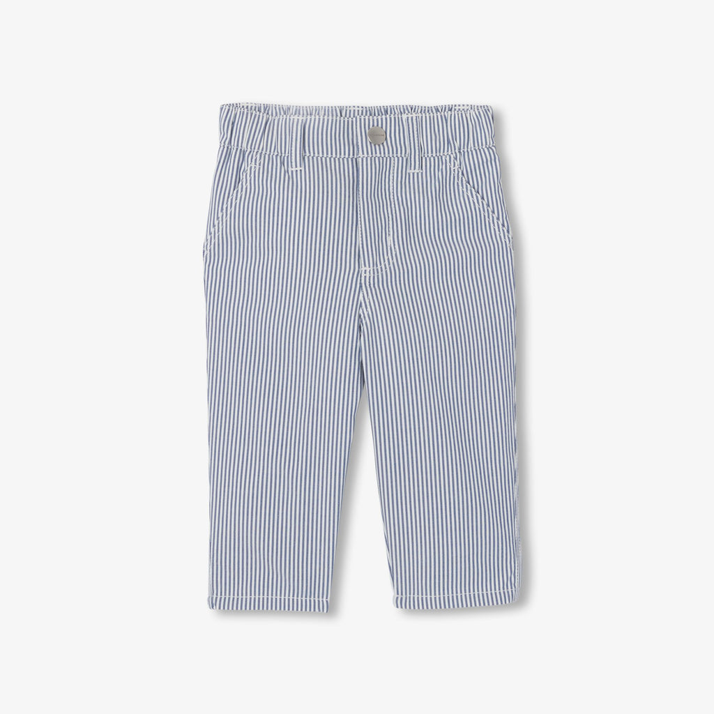 JC-NB072 - Jacadi Baby boy striped twill trousers