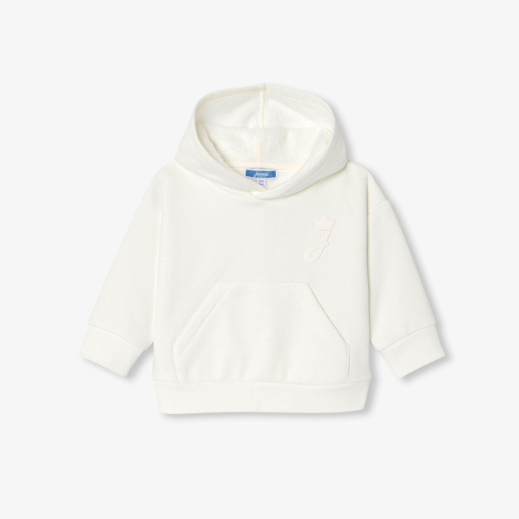 Baby boy hoodie - Jacadi Sweet White