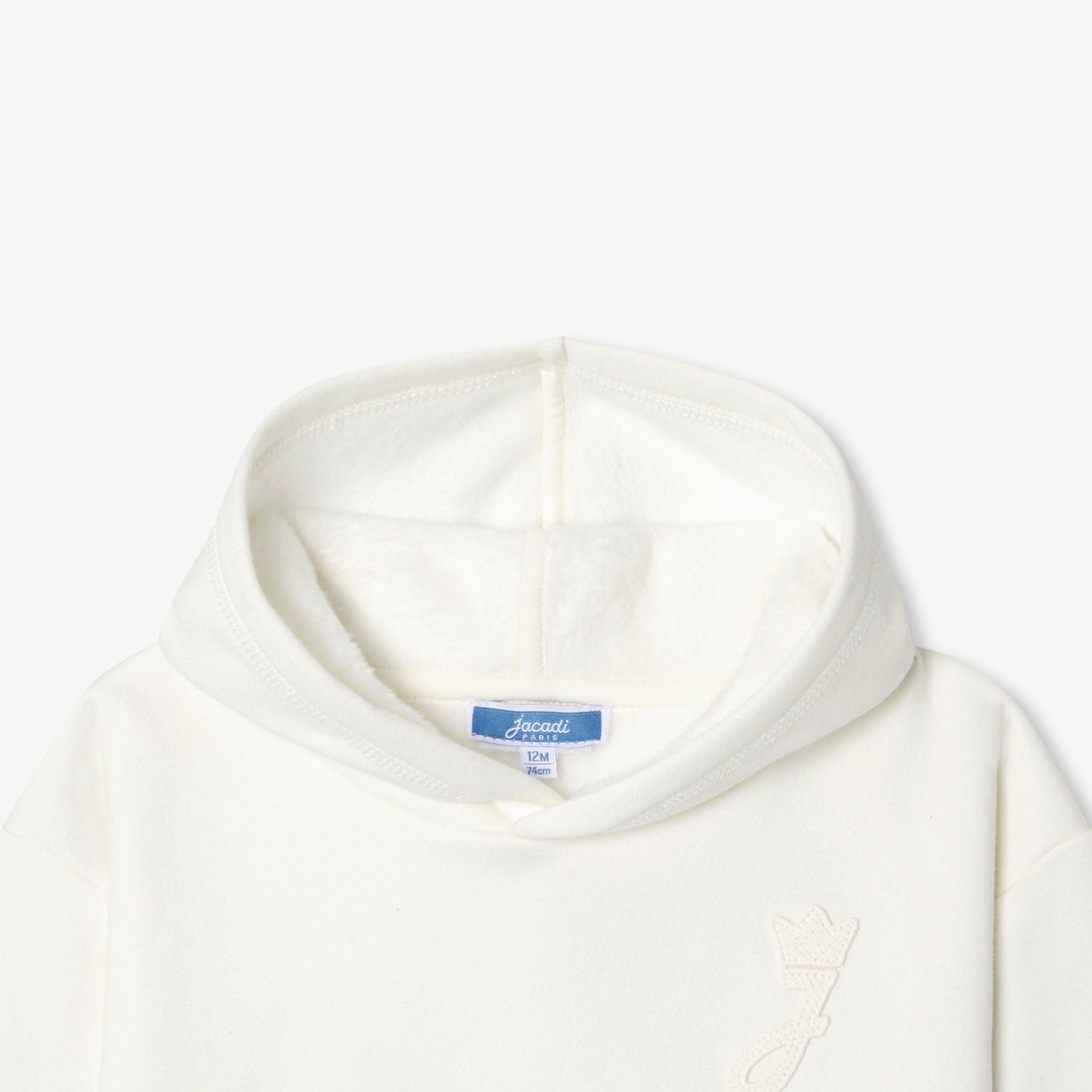 Baby boy hoodie - Jacadi Sweet White