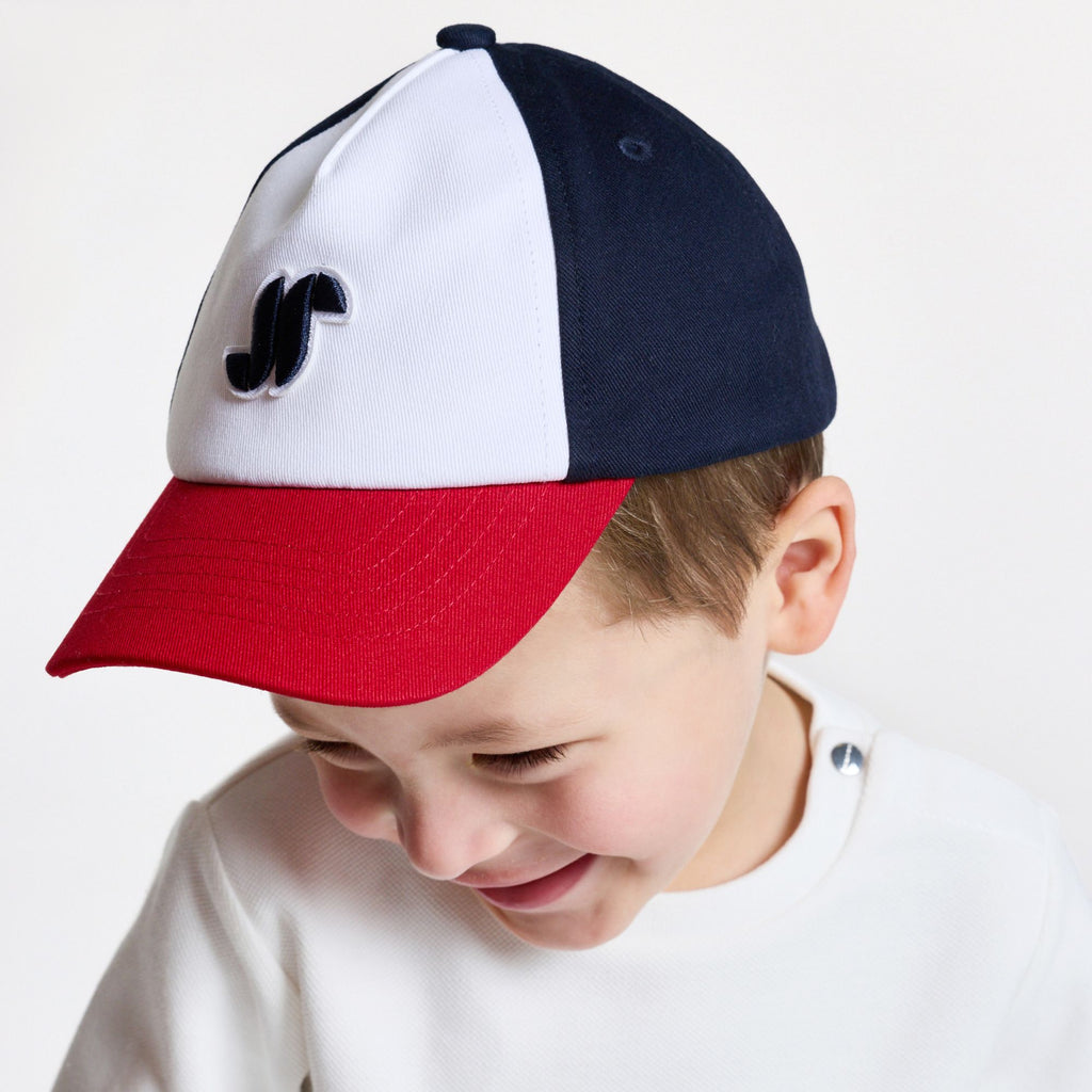Hat Tricolore Baby Boy - Red/White