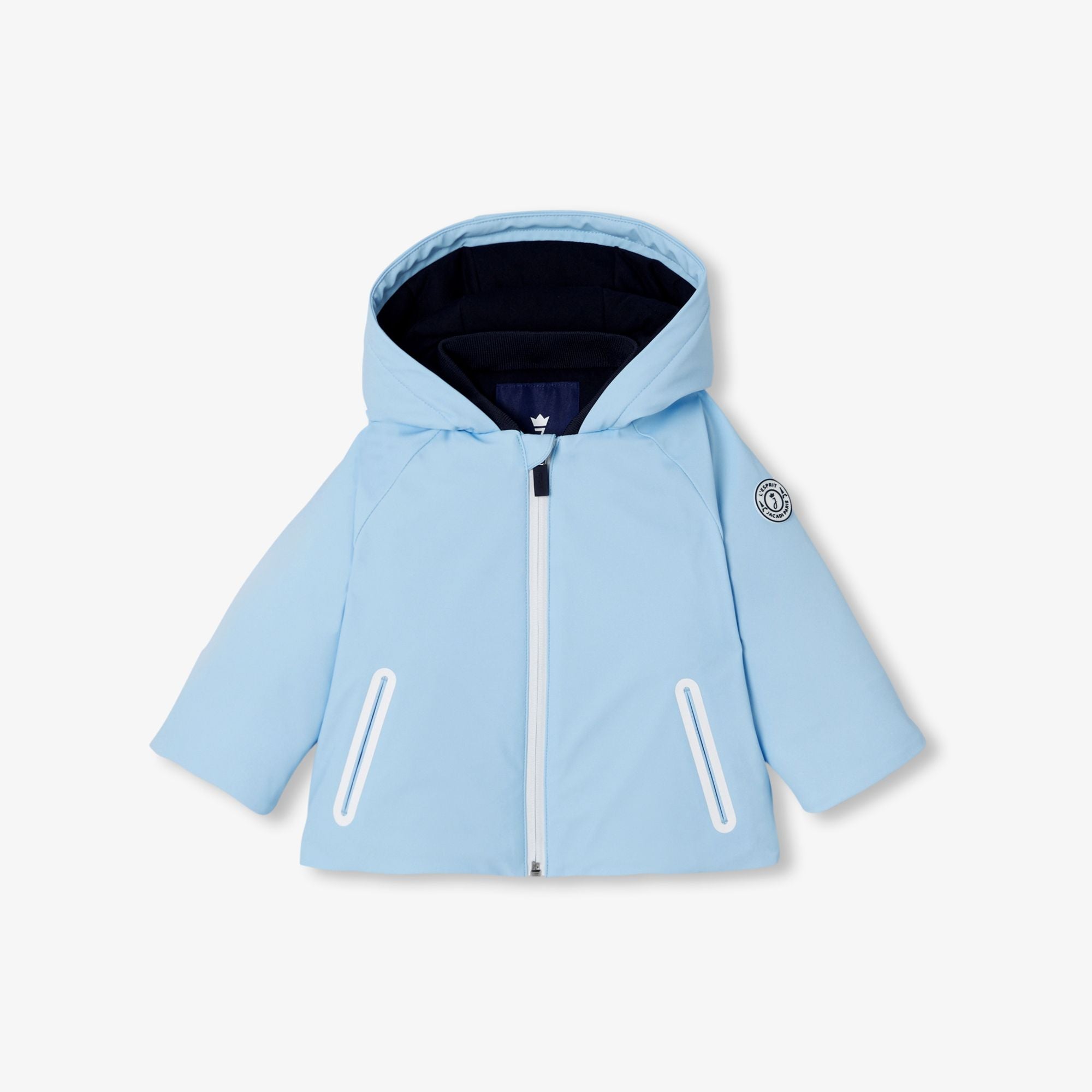 Impermeabile in Fabric Idrorepellente Baby Boy - Celeste Jacadi