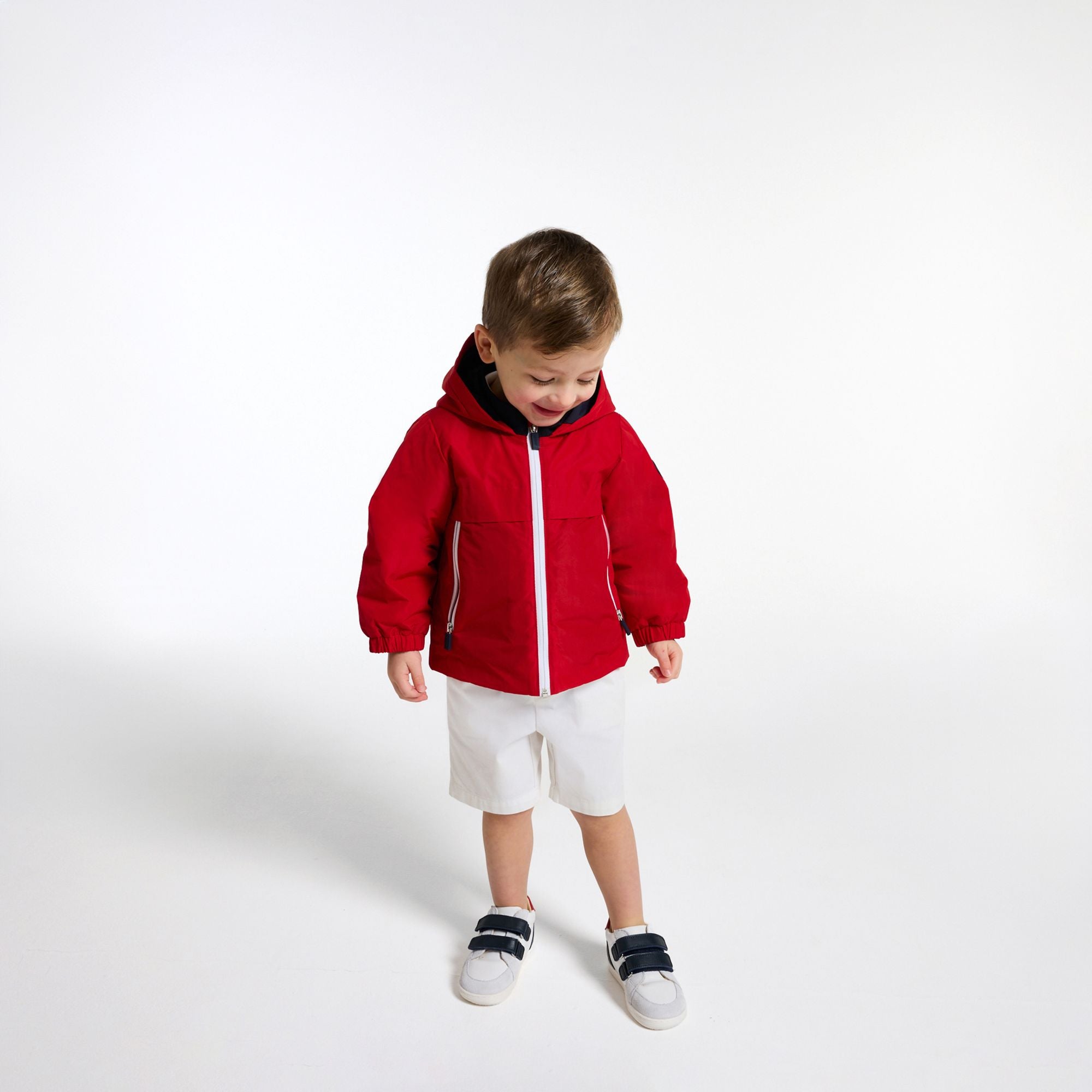 JC-NB074 - Jacadi Baby boy hooded jacket
