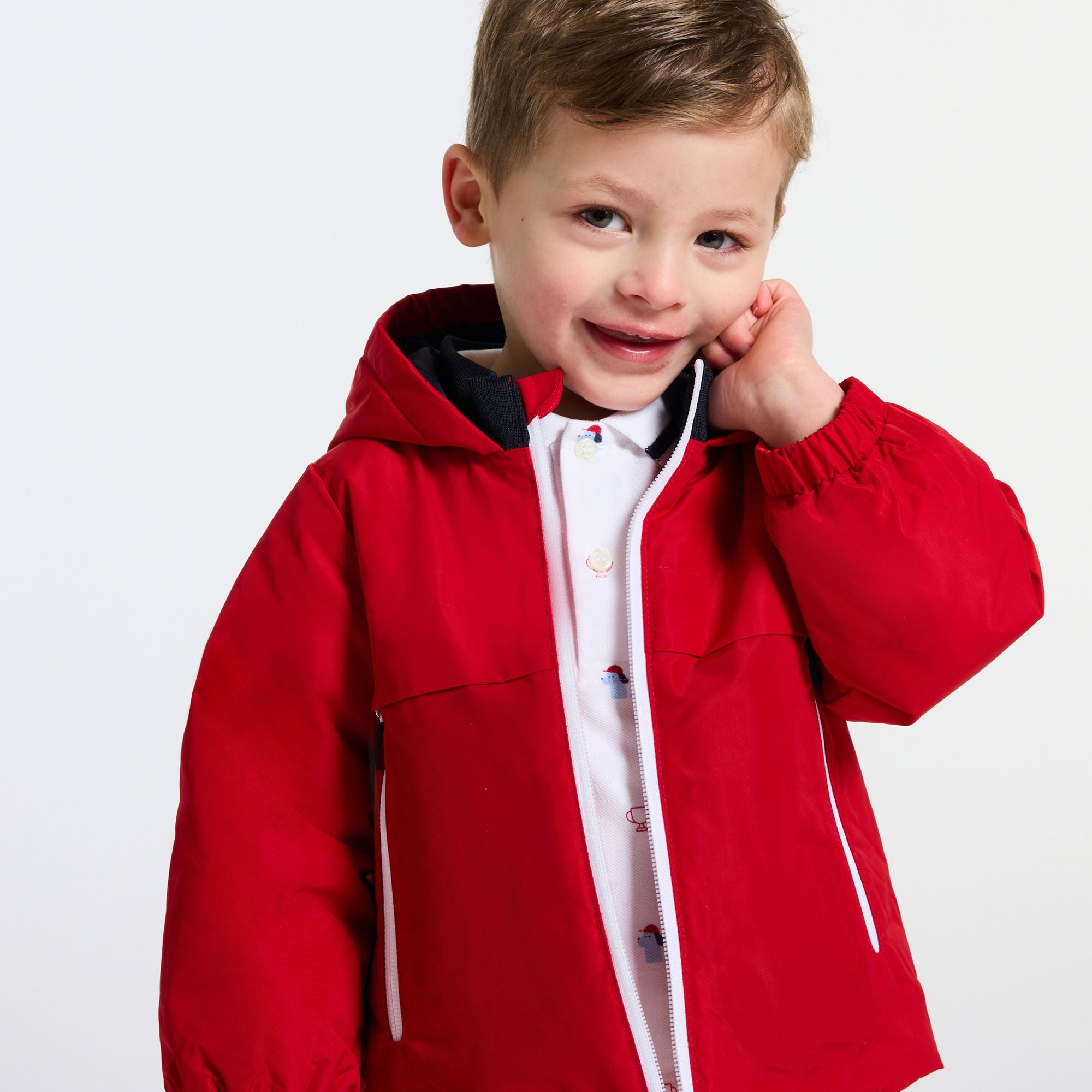 Baby boy hooded jacket