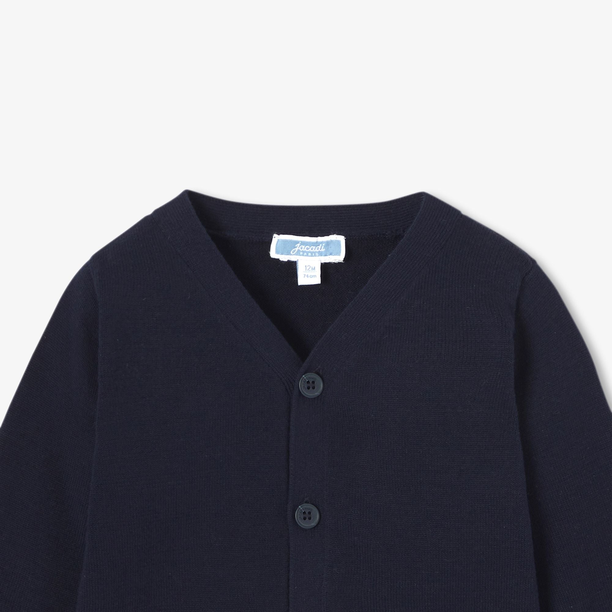 Baby boy cotton cardigan