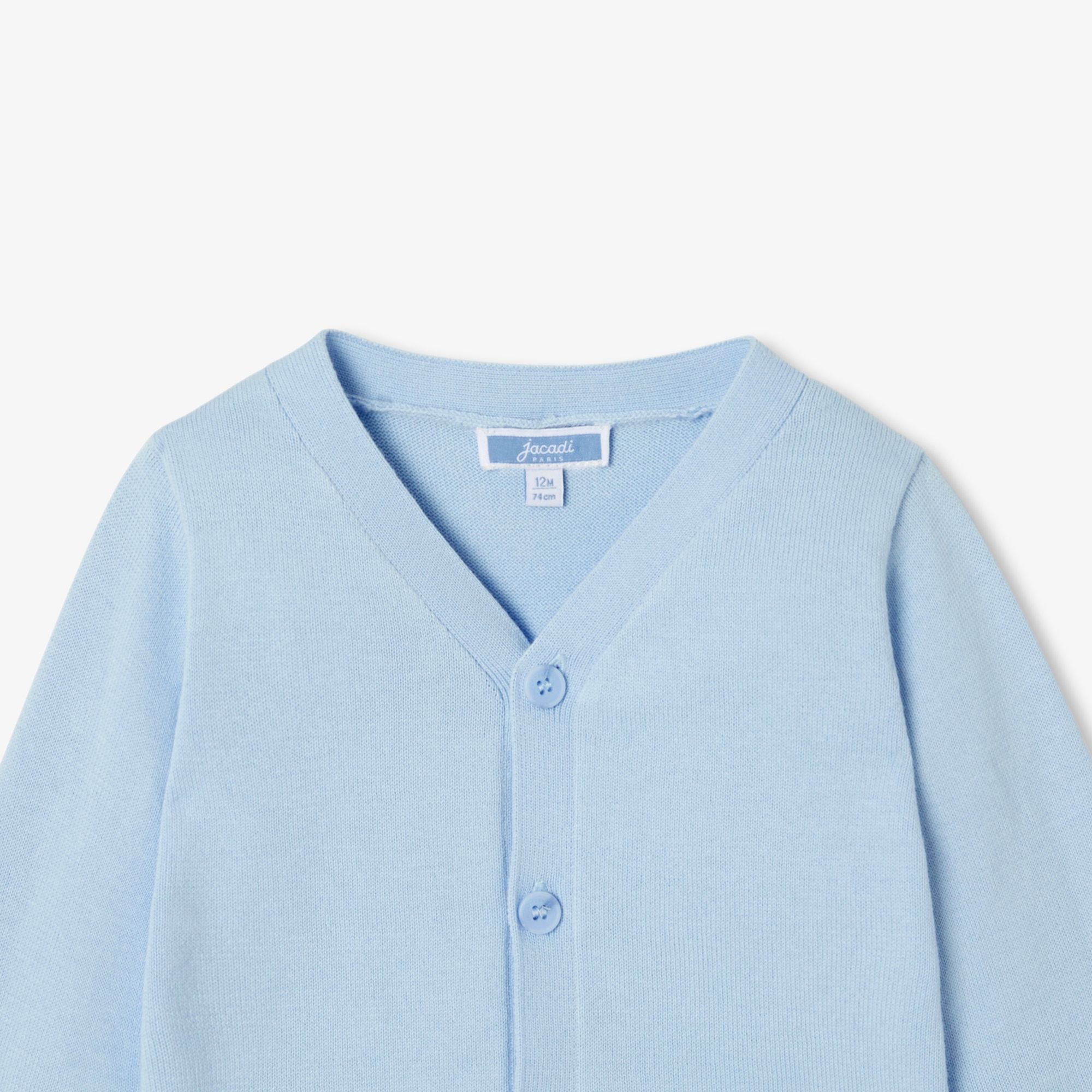 Baby boy cotton cardigan