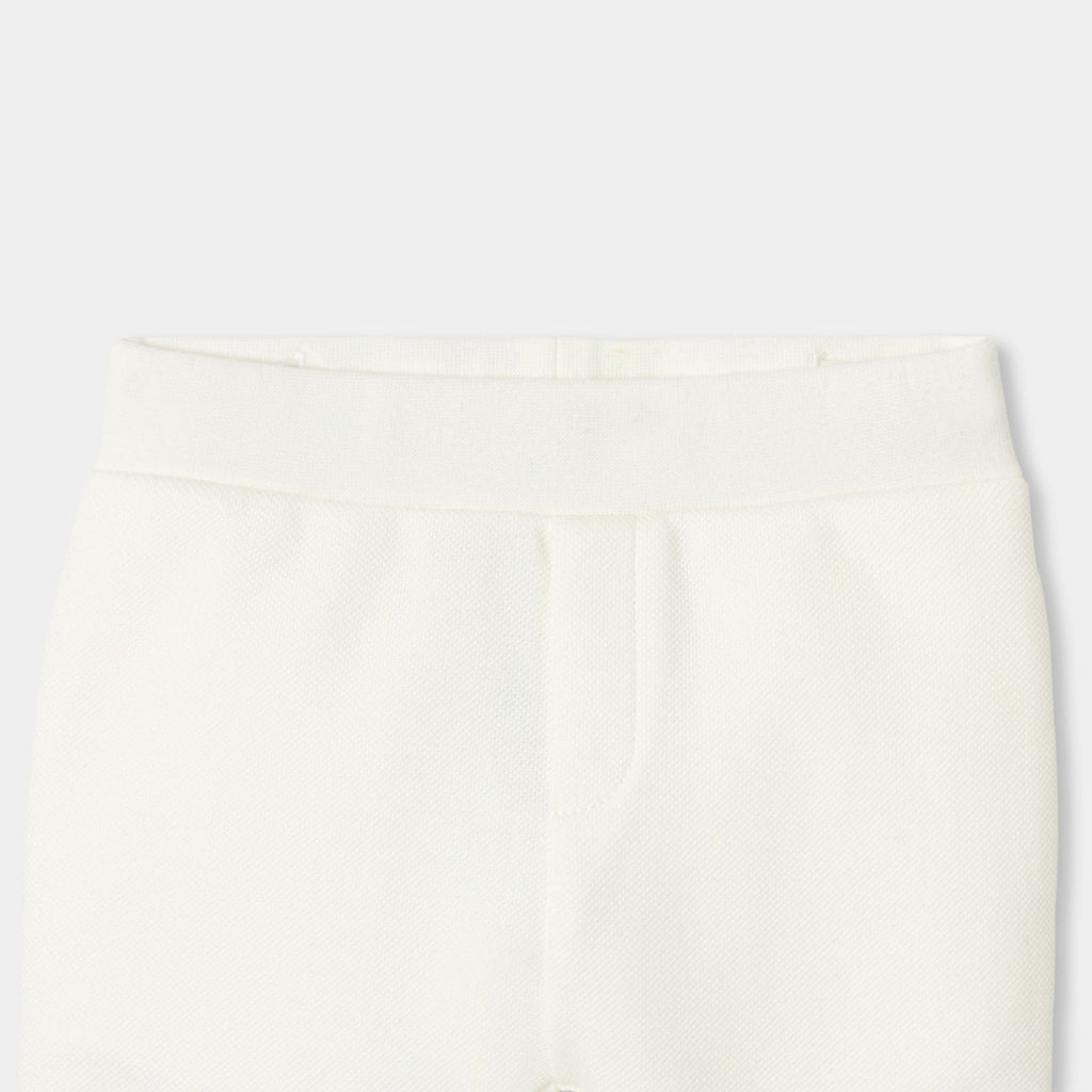 Baby boy pique joggers - Jacadi Sweet White