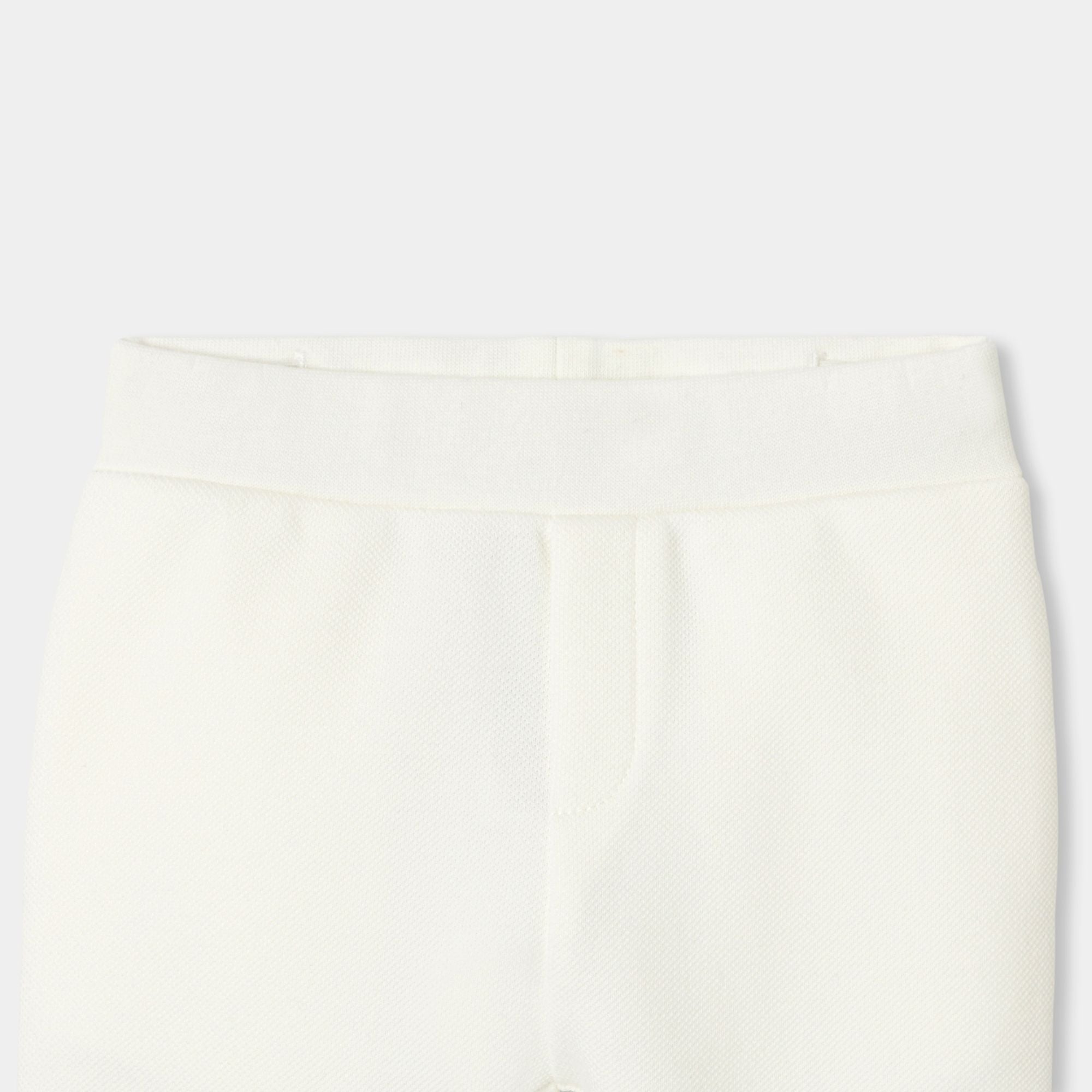 Baby boy pique joggers - Jacadi Sweet White