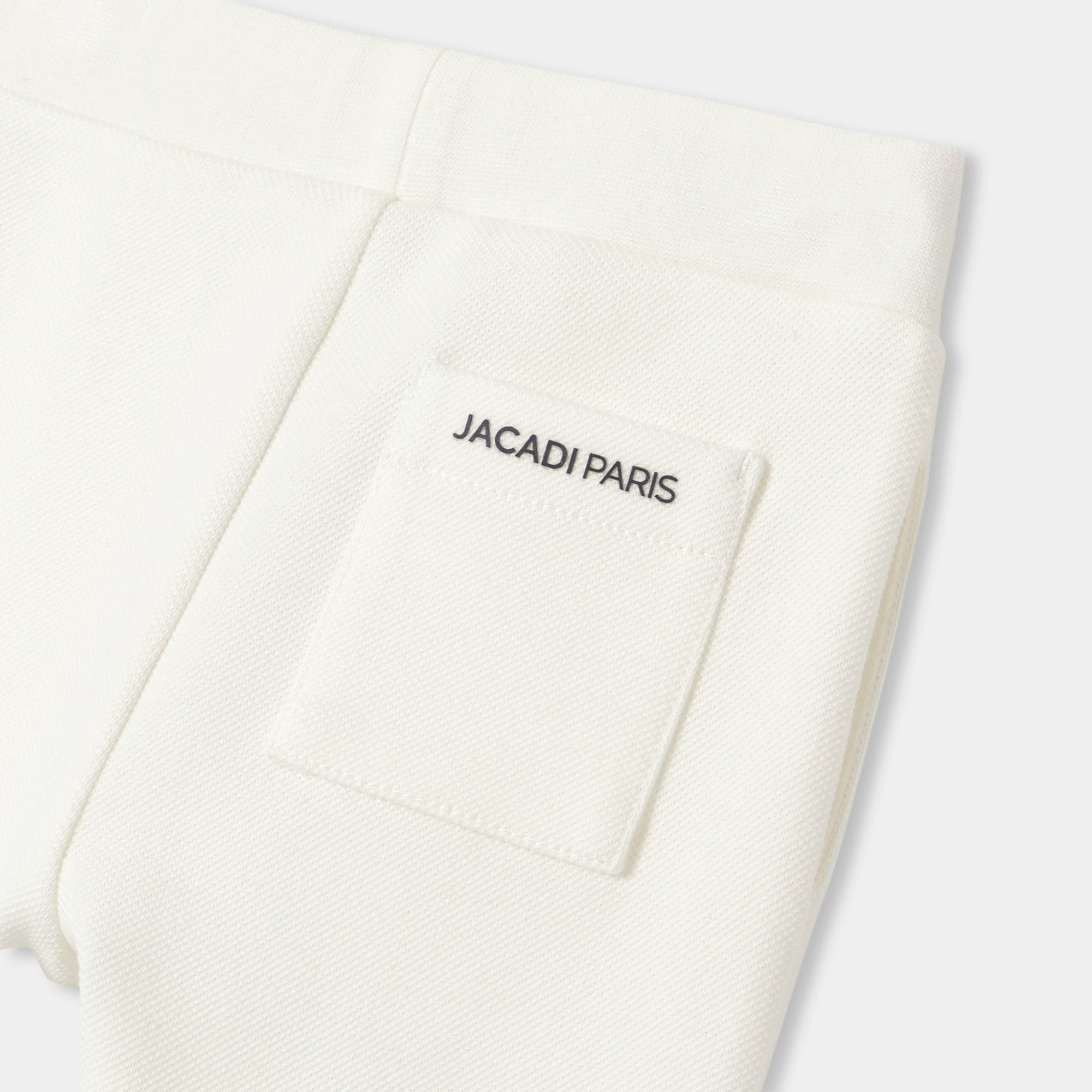 Baby boy pique joggers - Jacadi Sweet White