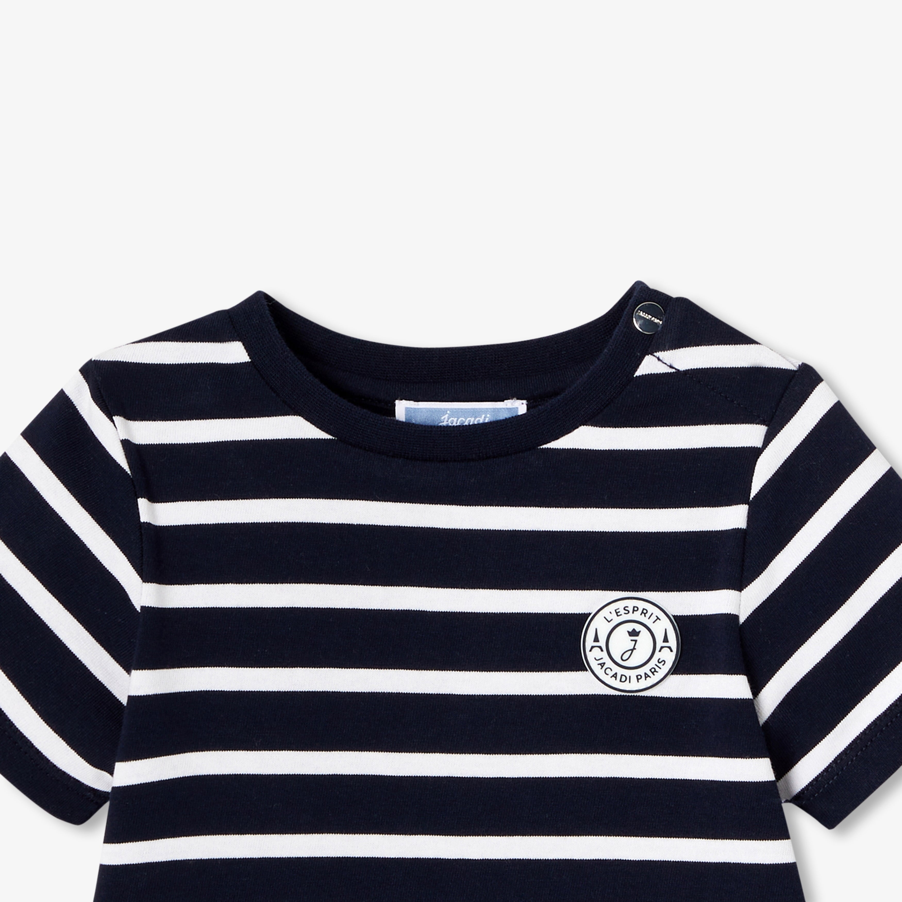 Baby boy cotton shorts set