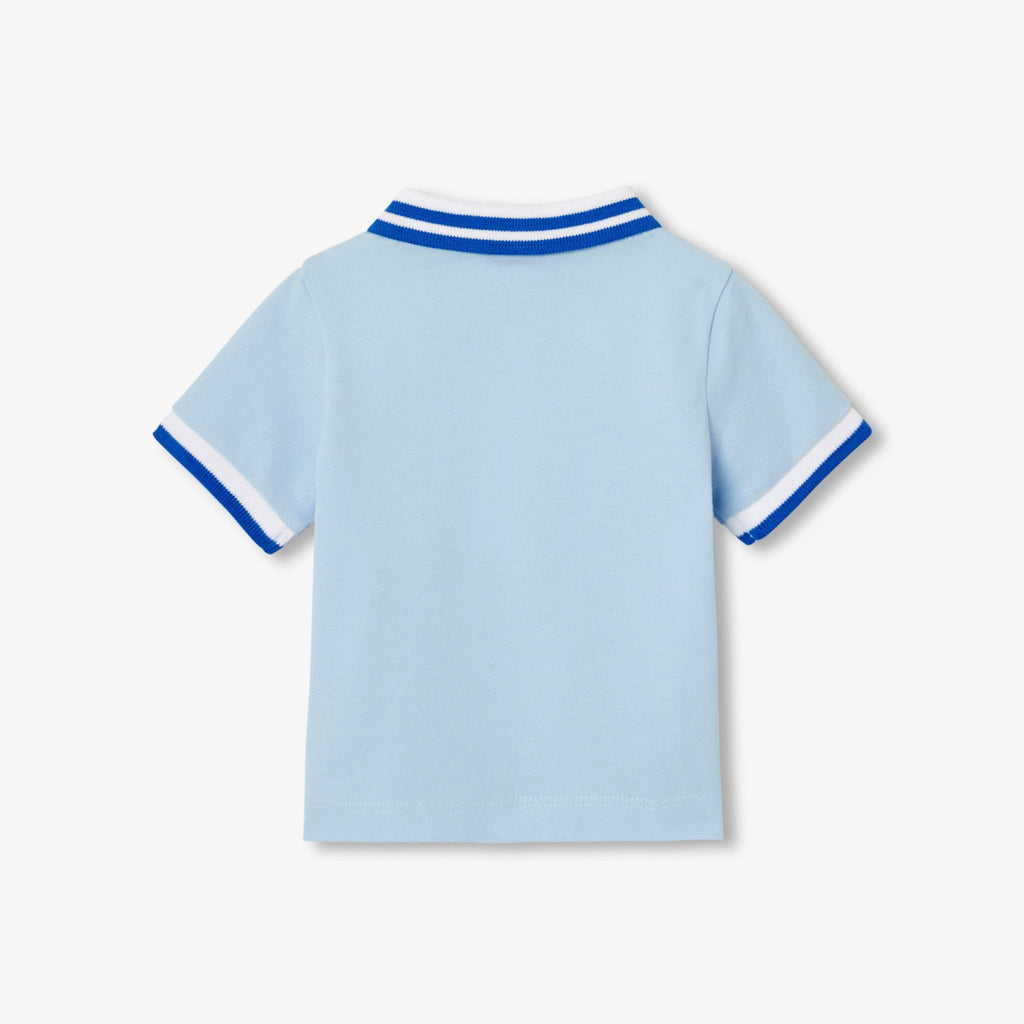 Baby boy short-sleeved polo shirt