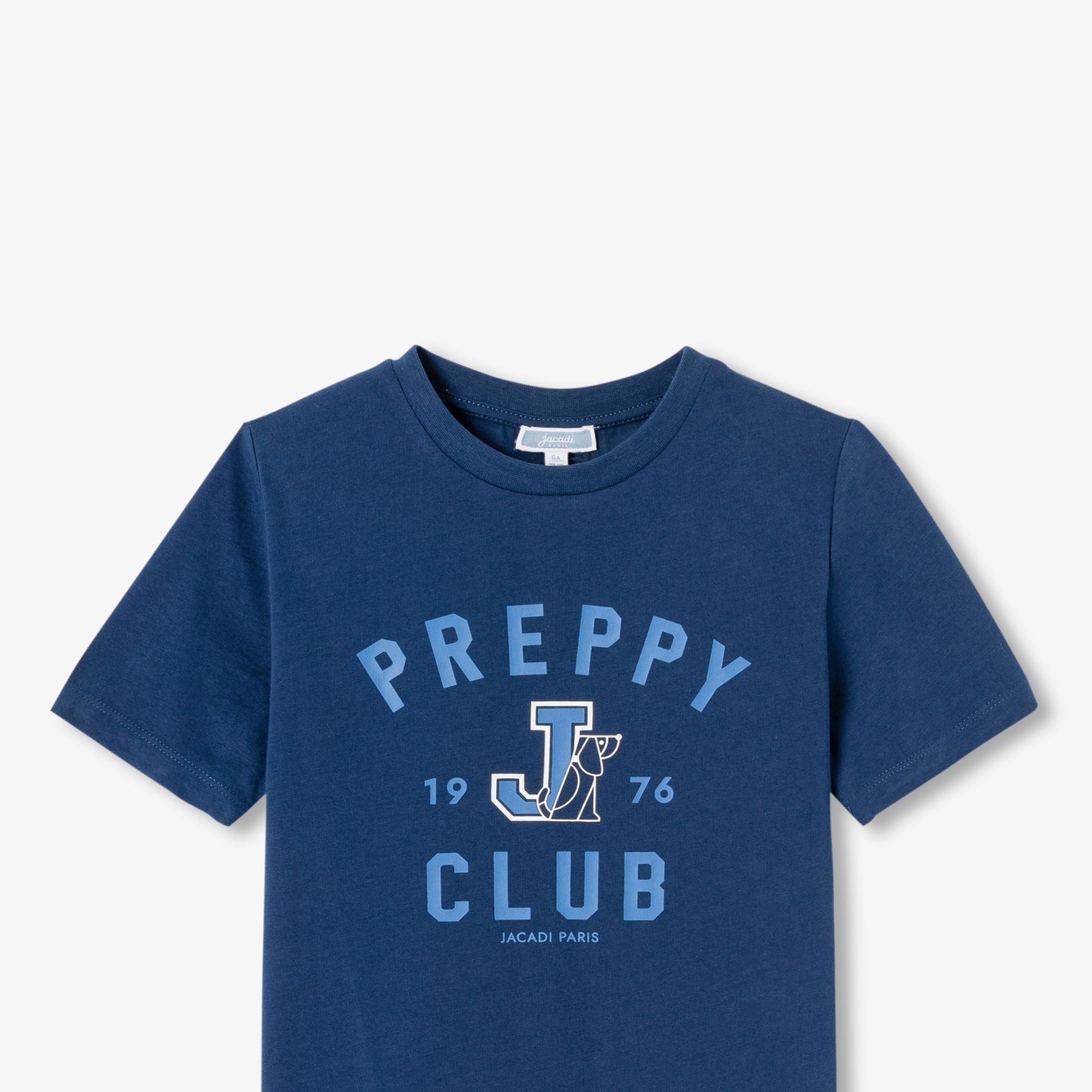 Boy cotton T-shirt - Dark Blue