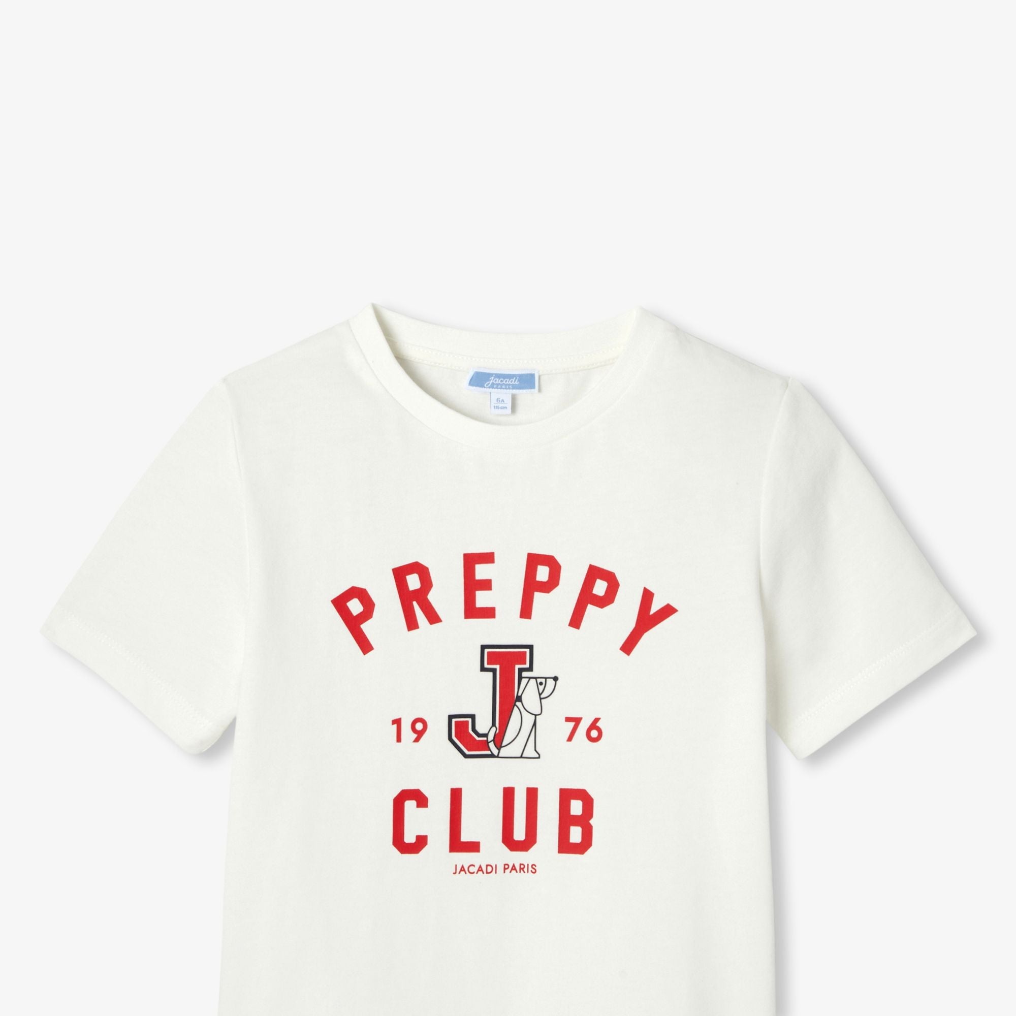 Boy cotton T-shirt - Jacadi Sweet White