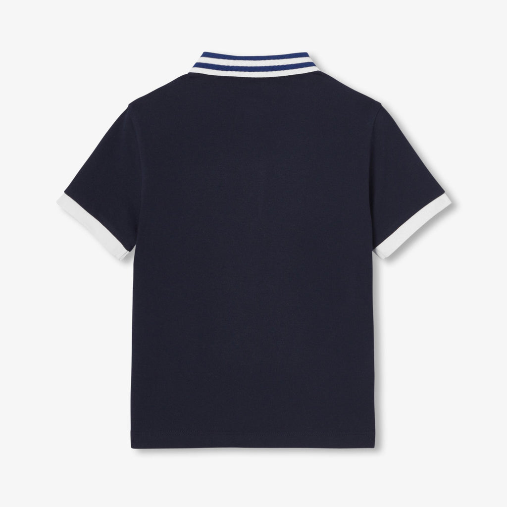 Children's cotton polo shirt shirt
