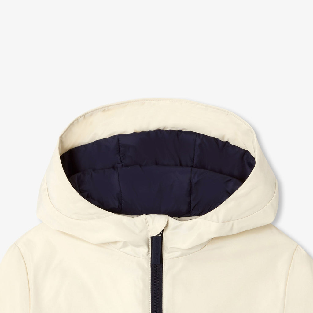 Water-repellent parka for boys