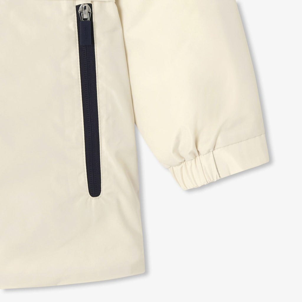 Water-repellent parka for boys