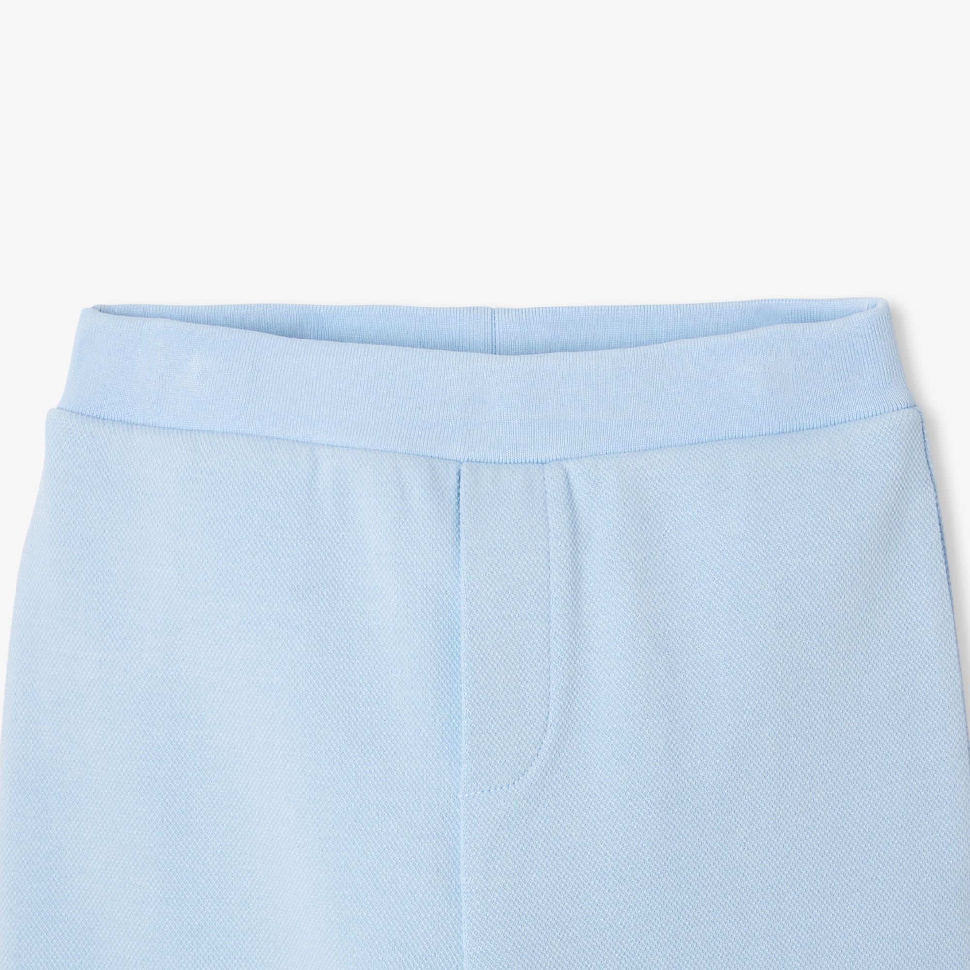 Boy double-face pique joggers - Jacadi Sky Blue