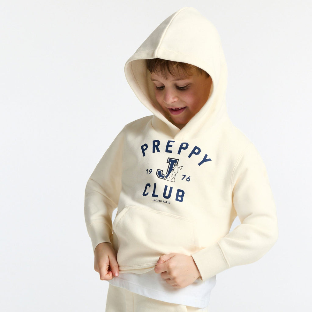 Boy hoodie - Rope Beige