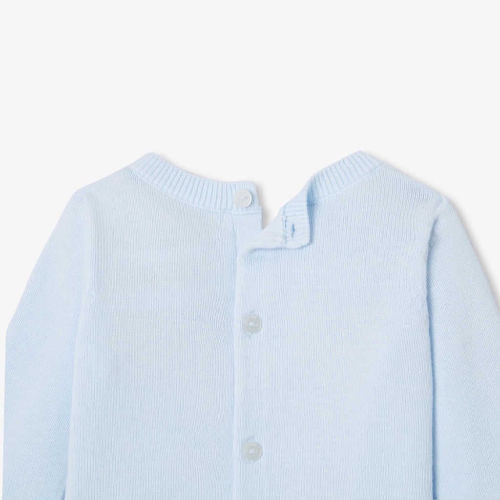 JC-NB087 - Jacadi Newborn cotton jersey sweater