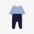 JC-NB069 - Jacadi Newborn fleece sleepsuit