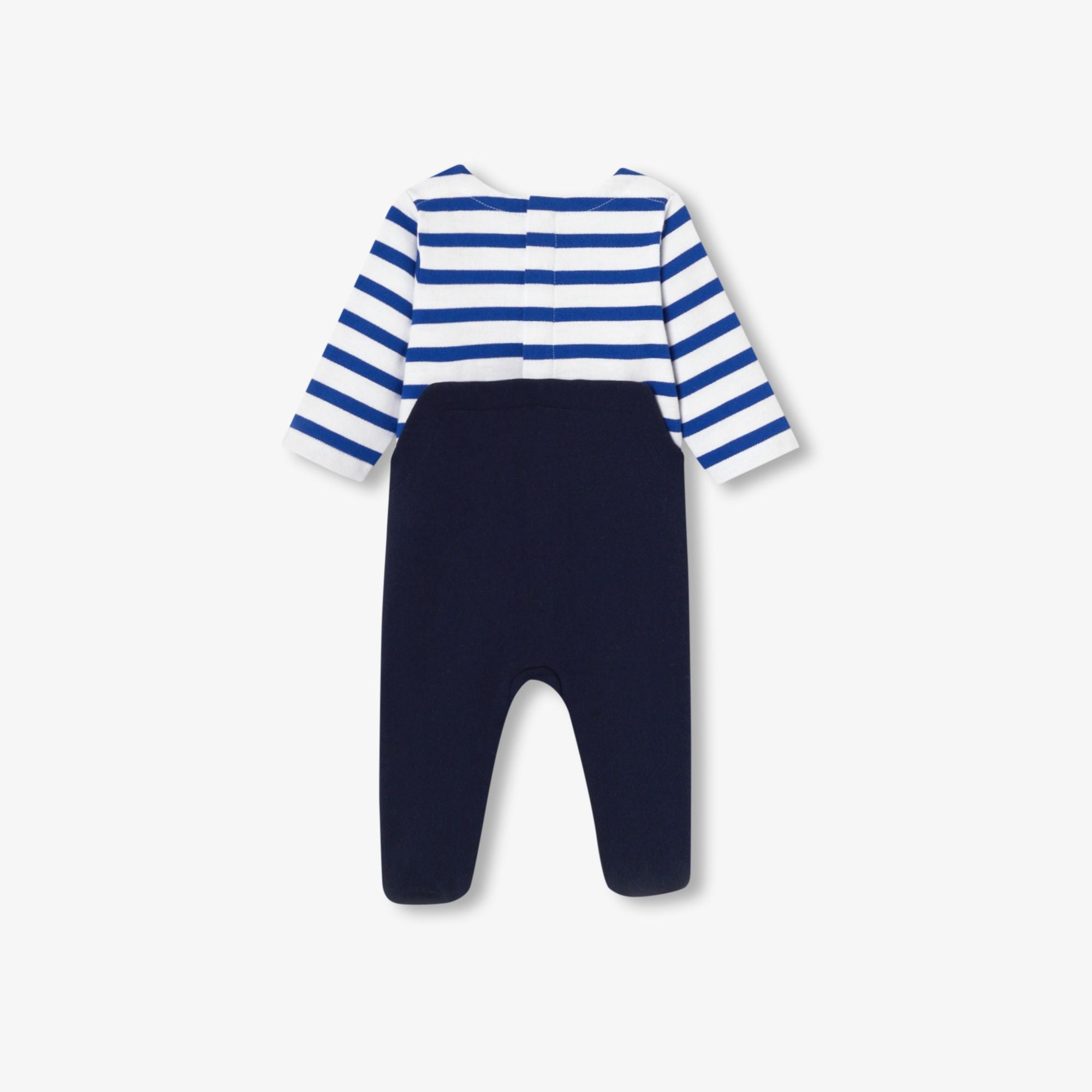 Baby boy sweatshirt pyjamas - Navy Blue/Multicolour
