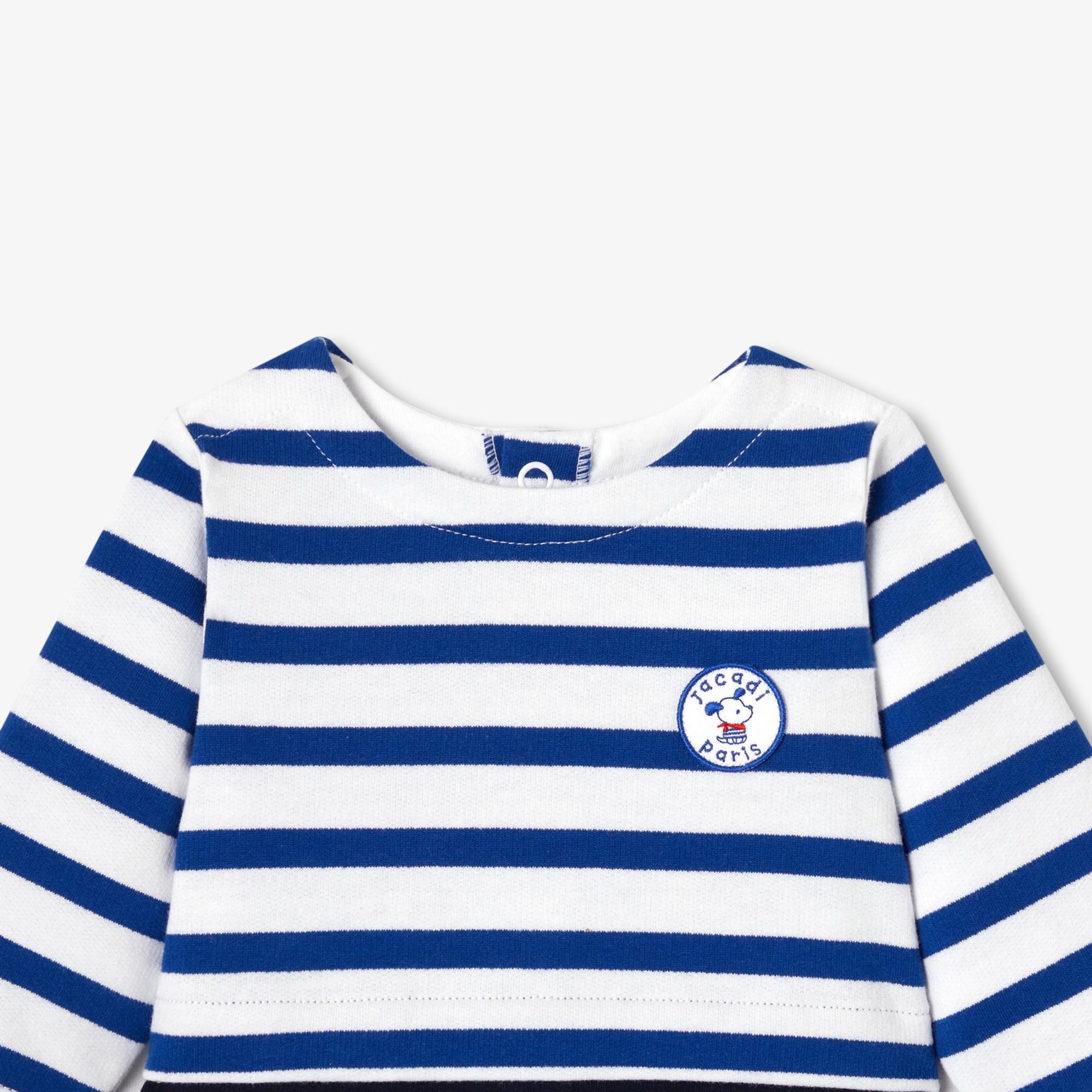 Baby boy sweatshirt pyjamas - Navy Blue/Multicolour