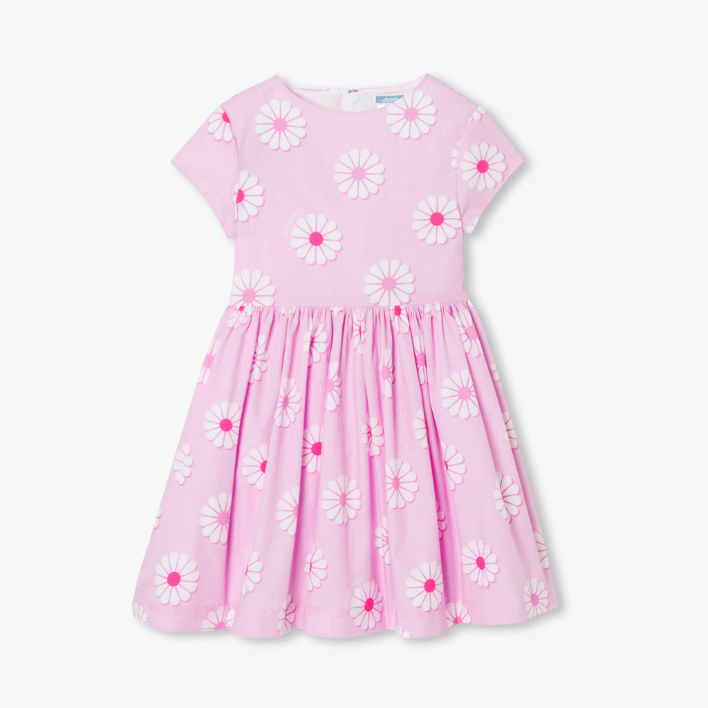 JC-TG102 - Jacadi Girl's poplin dress (Red)