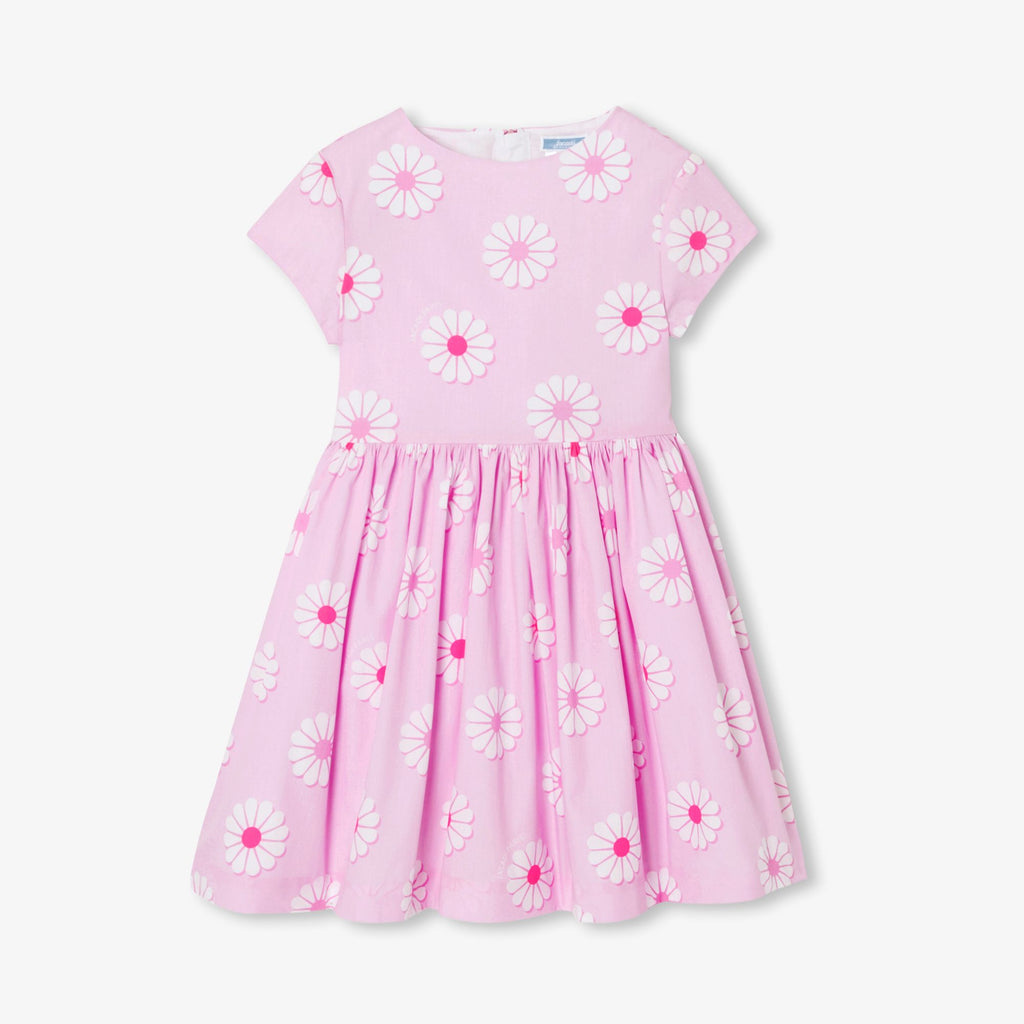 Girls' poplin dress