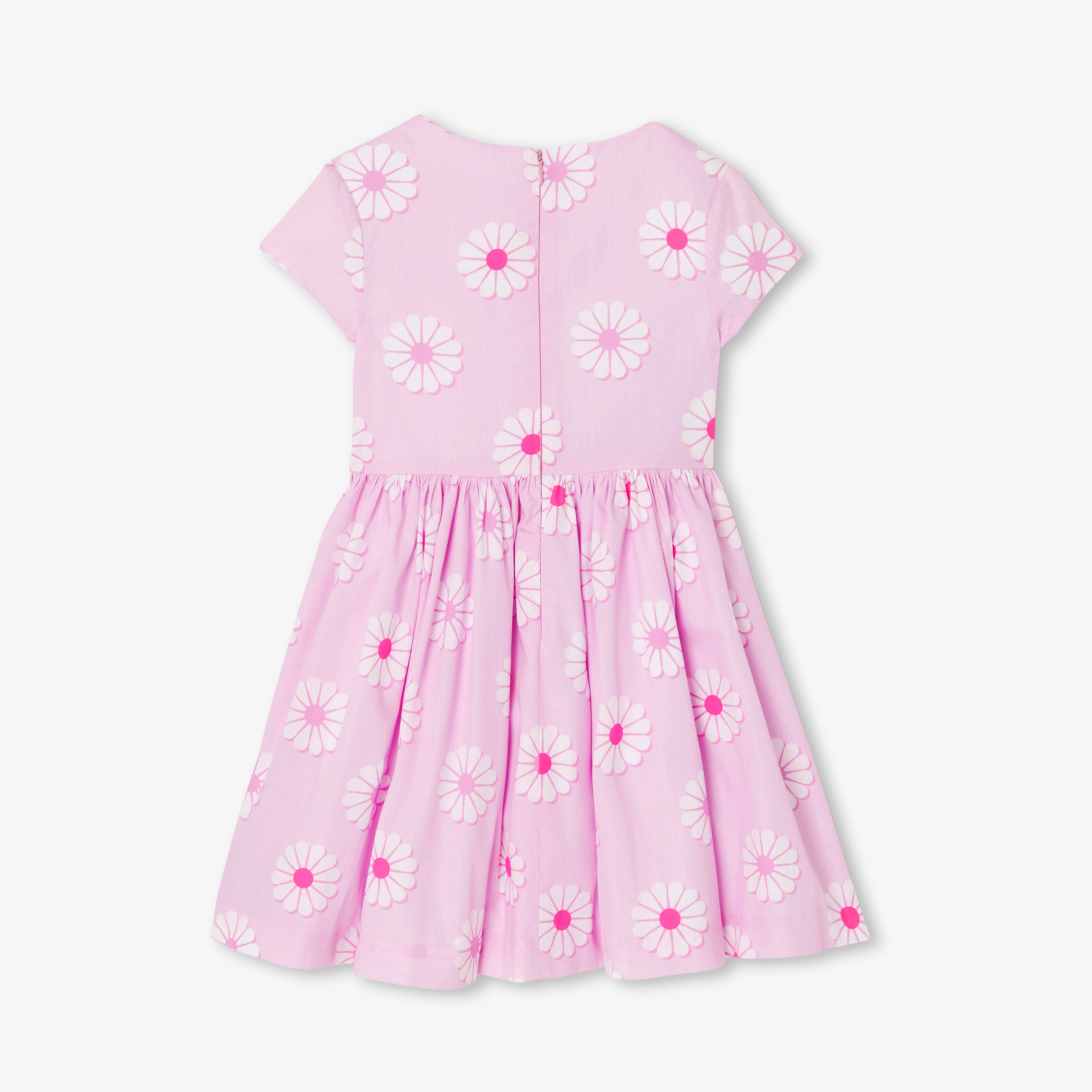 JC-TG102 - Jacadi Girl's poplin dress (Red)