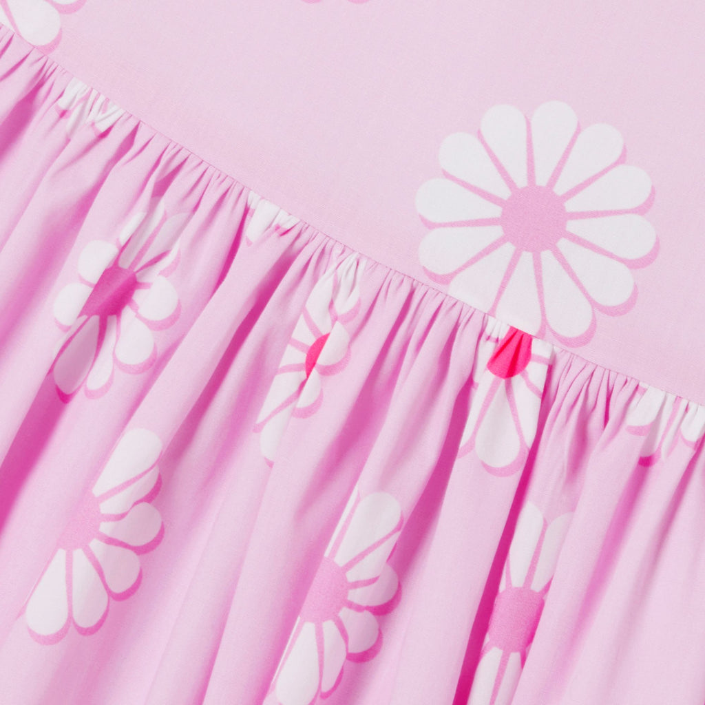 Girls' poplin dress