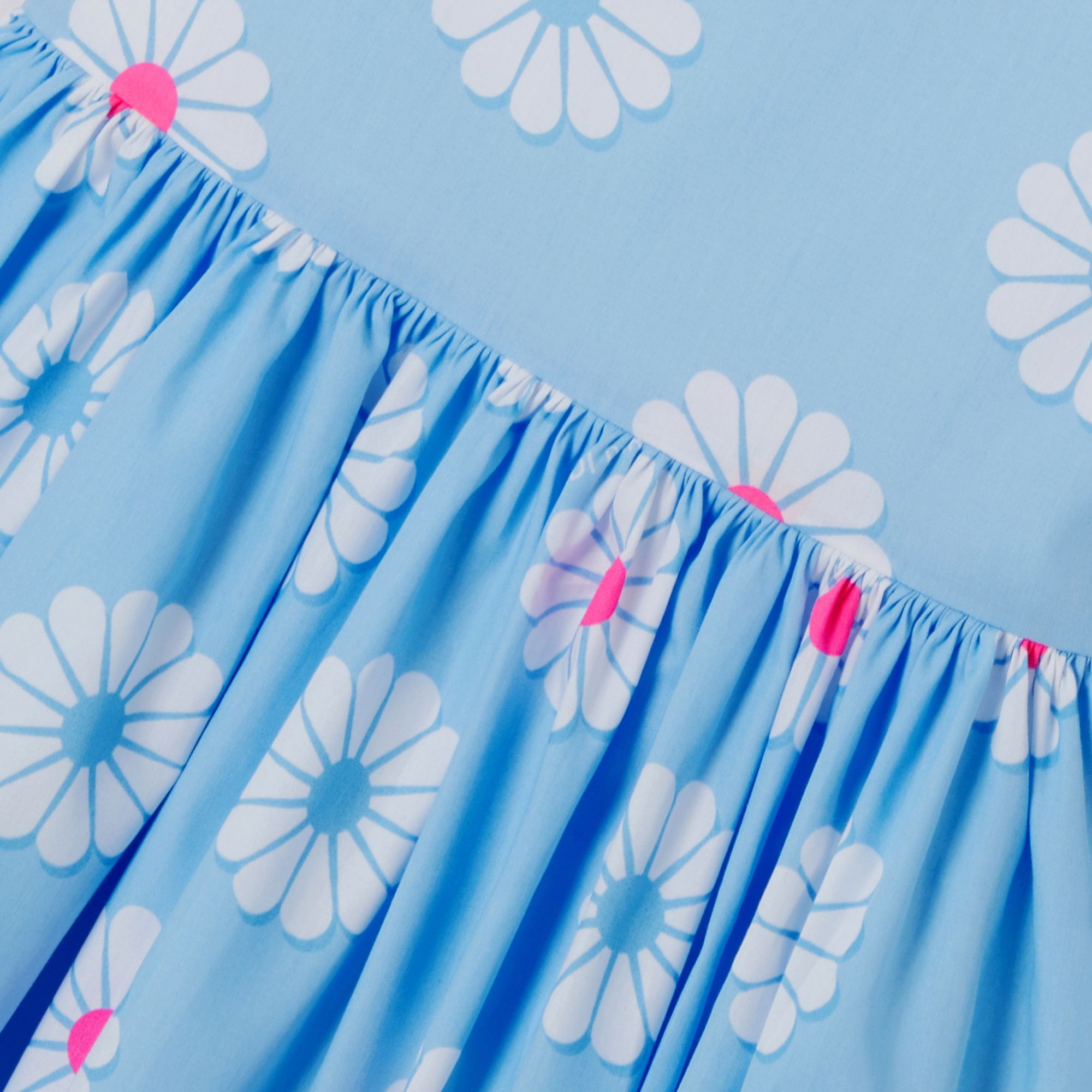 Girls' poplin dress