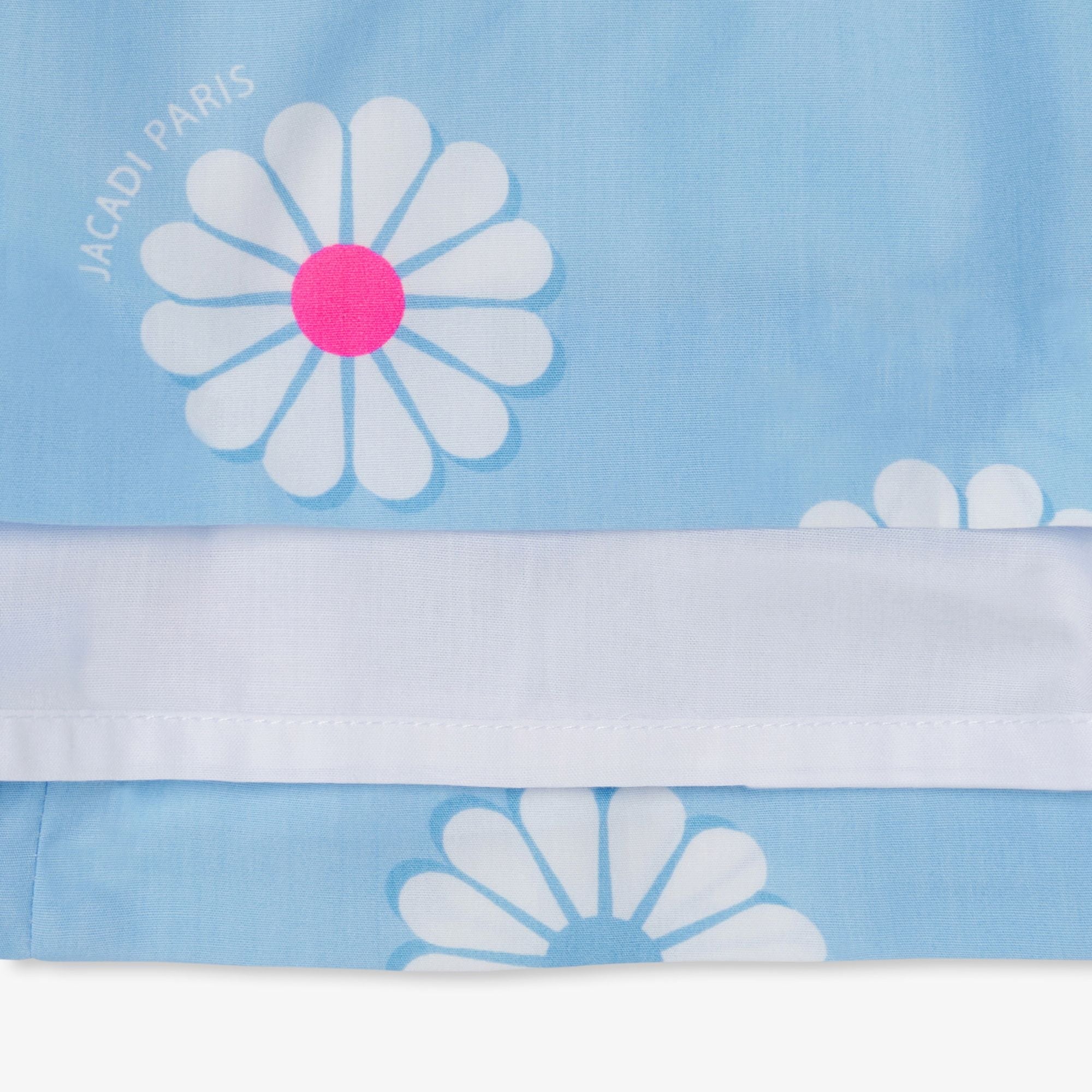 Girls' poplin dress