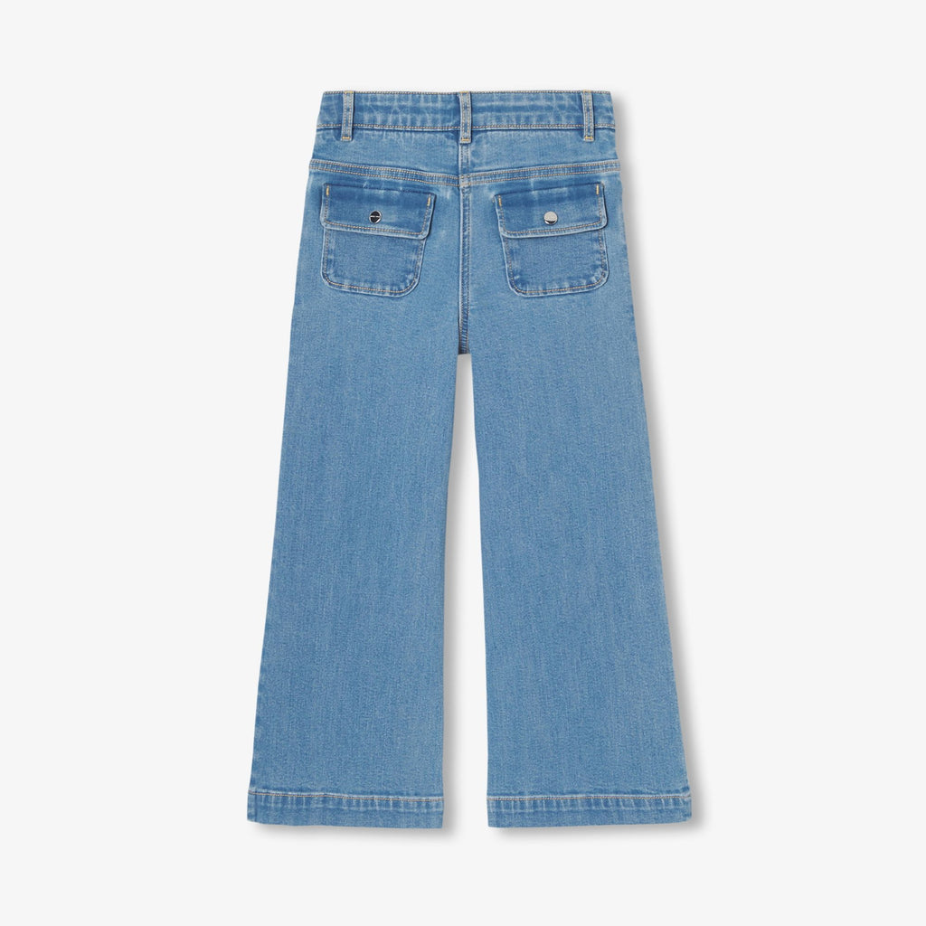 Girl wide-leg jeans