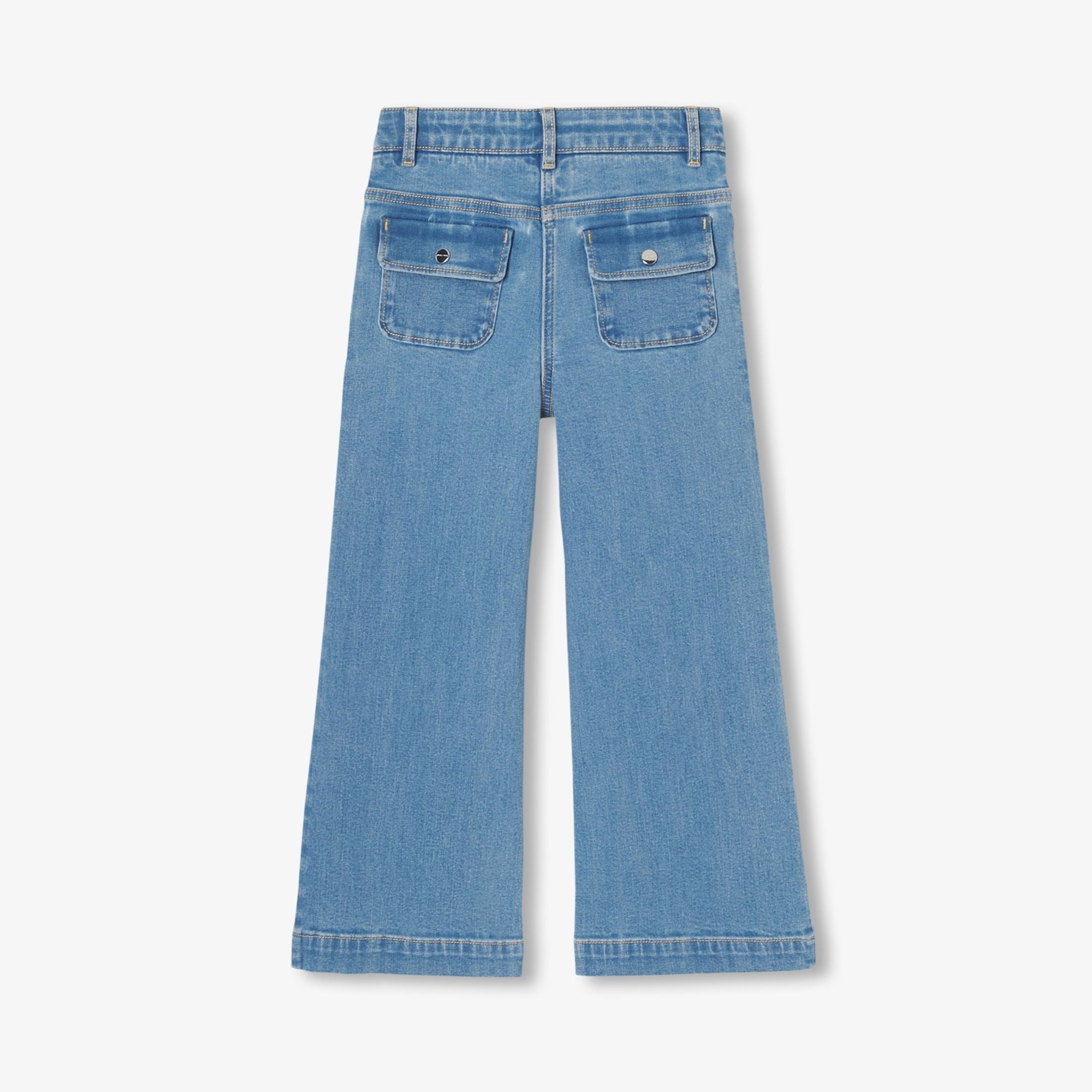 Girl wide-leg jeans