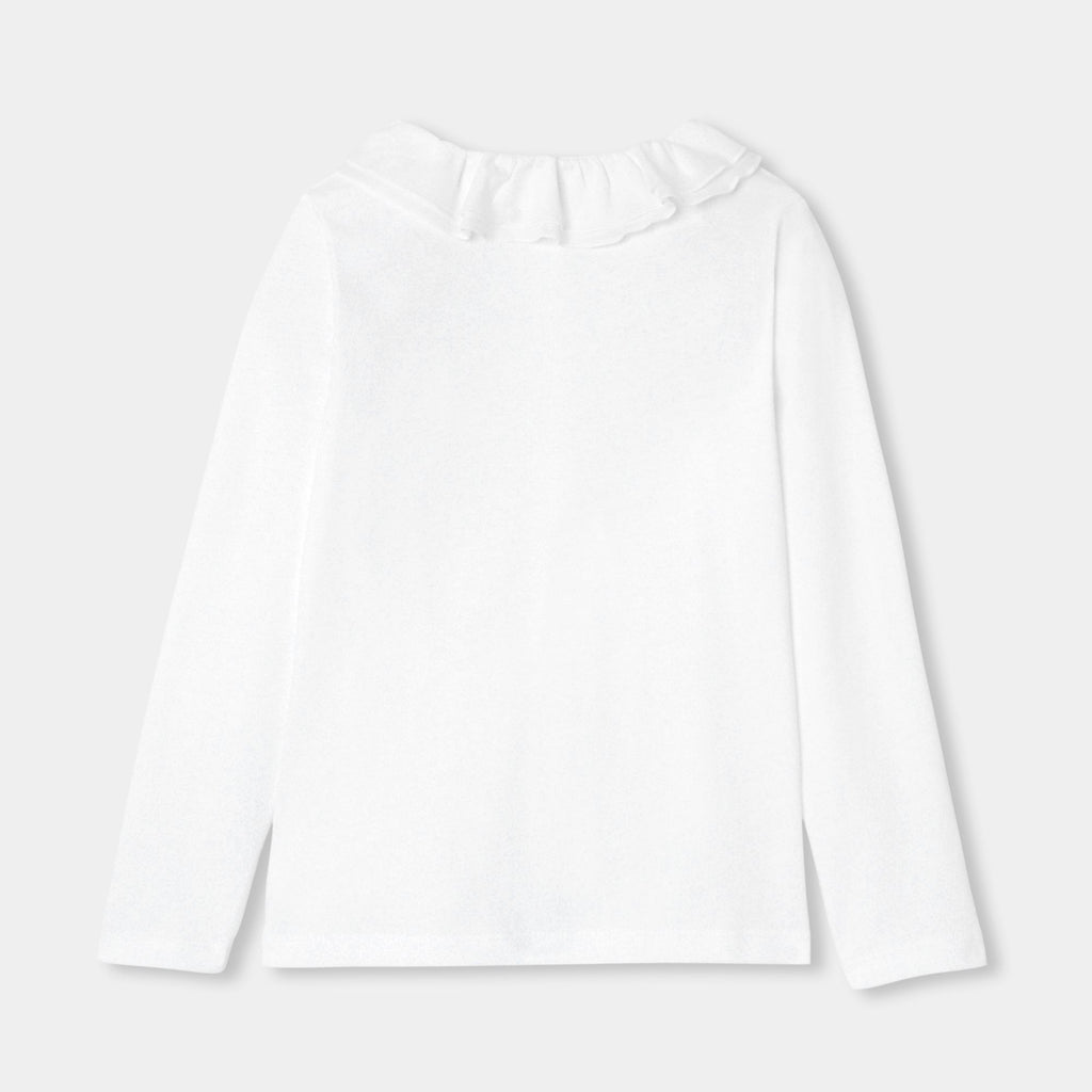 Girl poplin blouse - Jacadi White