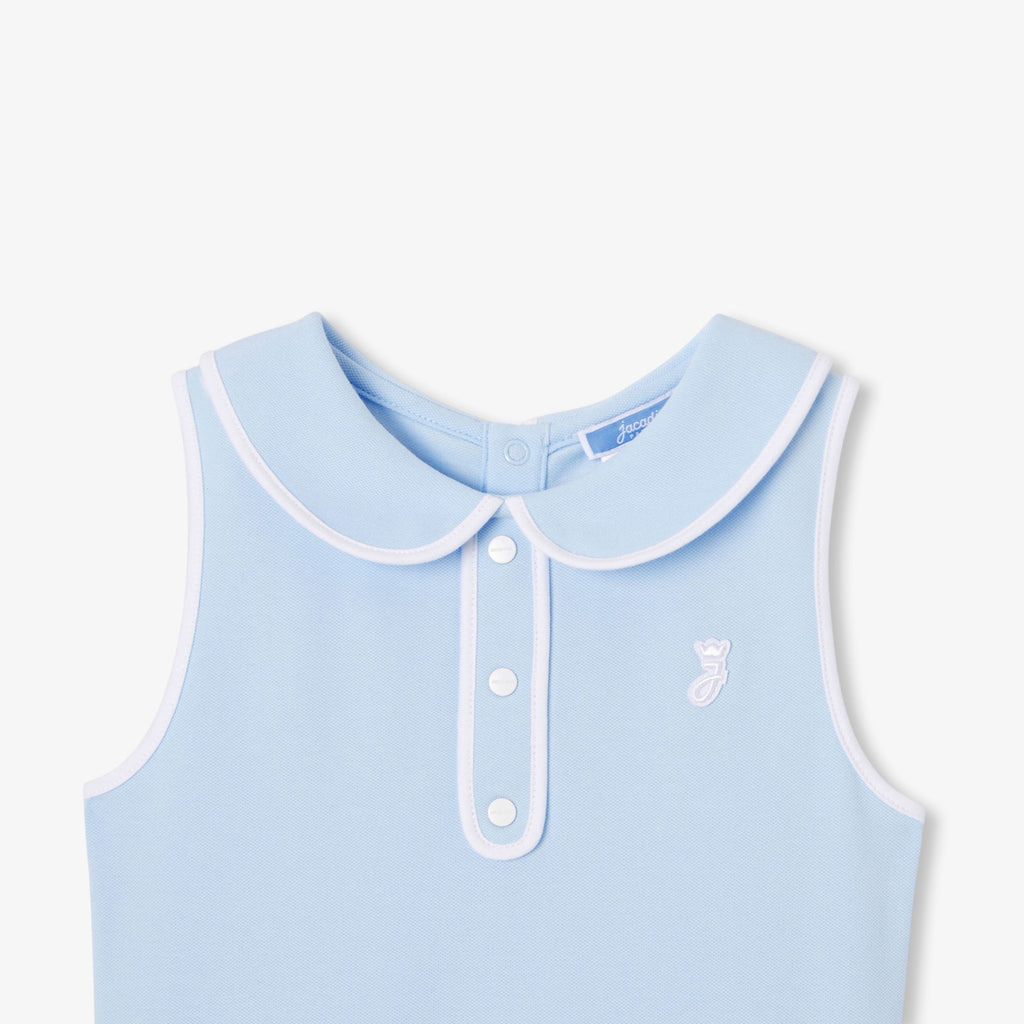 Girl tennis-style dress - Cloud
