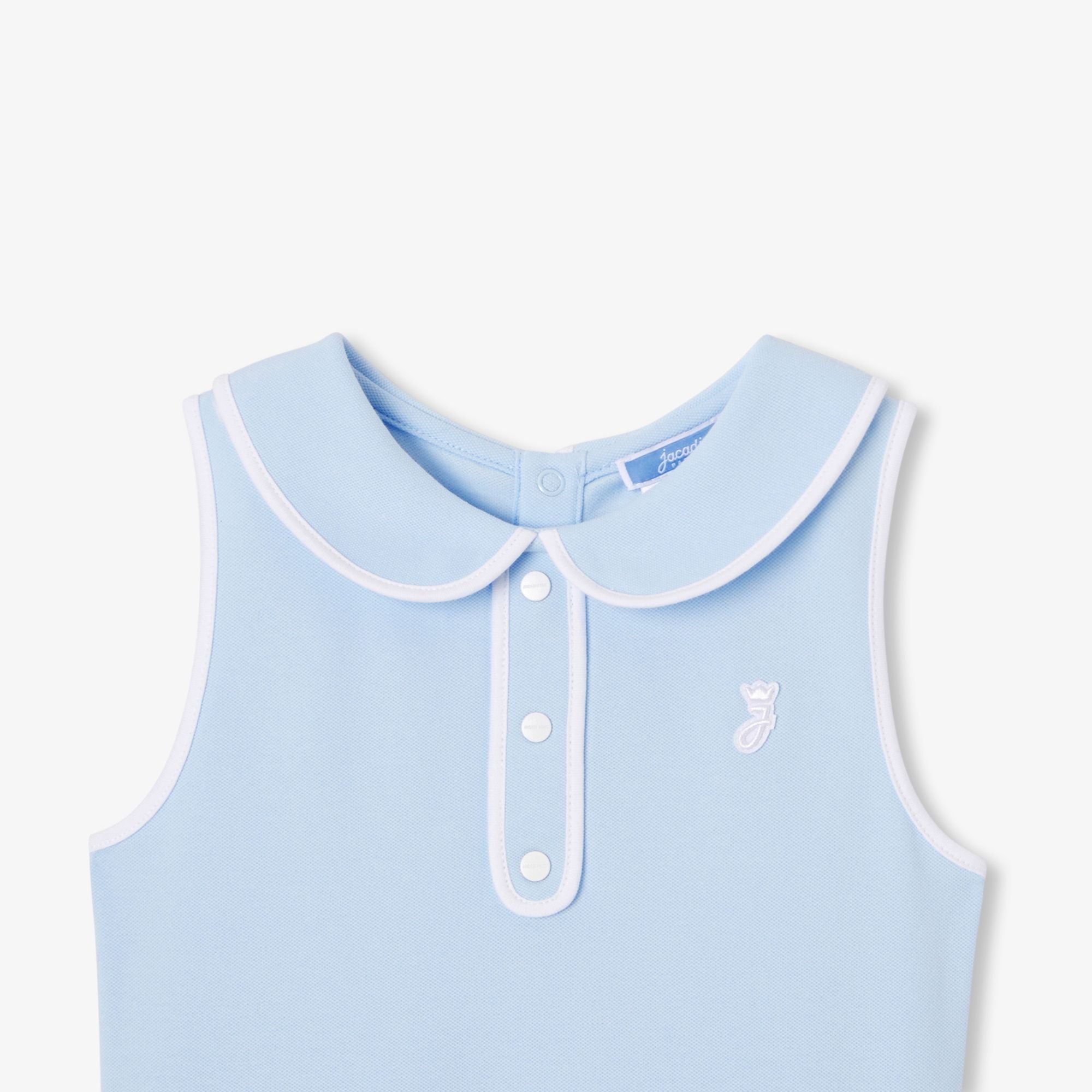 Girl tennis-style dress - Cloud