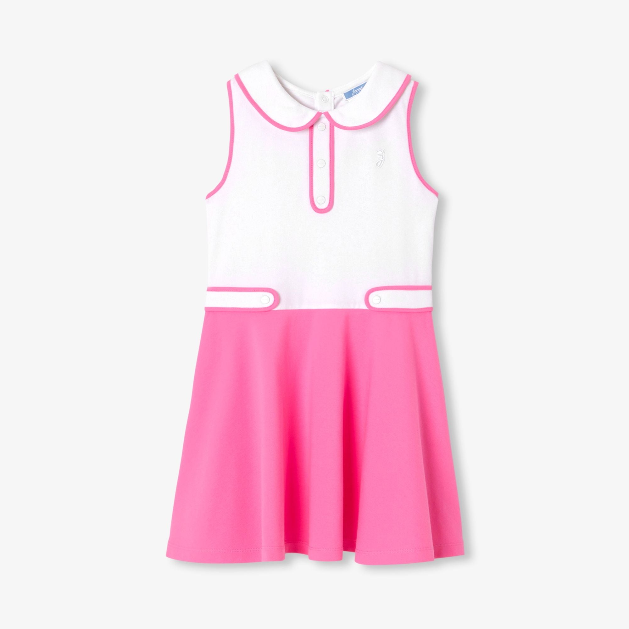 Dress Stile Tennis Girl - White/Pink