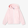JC-TG130 - Jacadi Girl's zip-up piqué sweatshirt