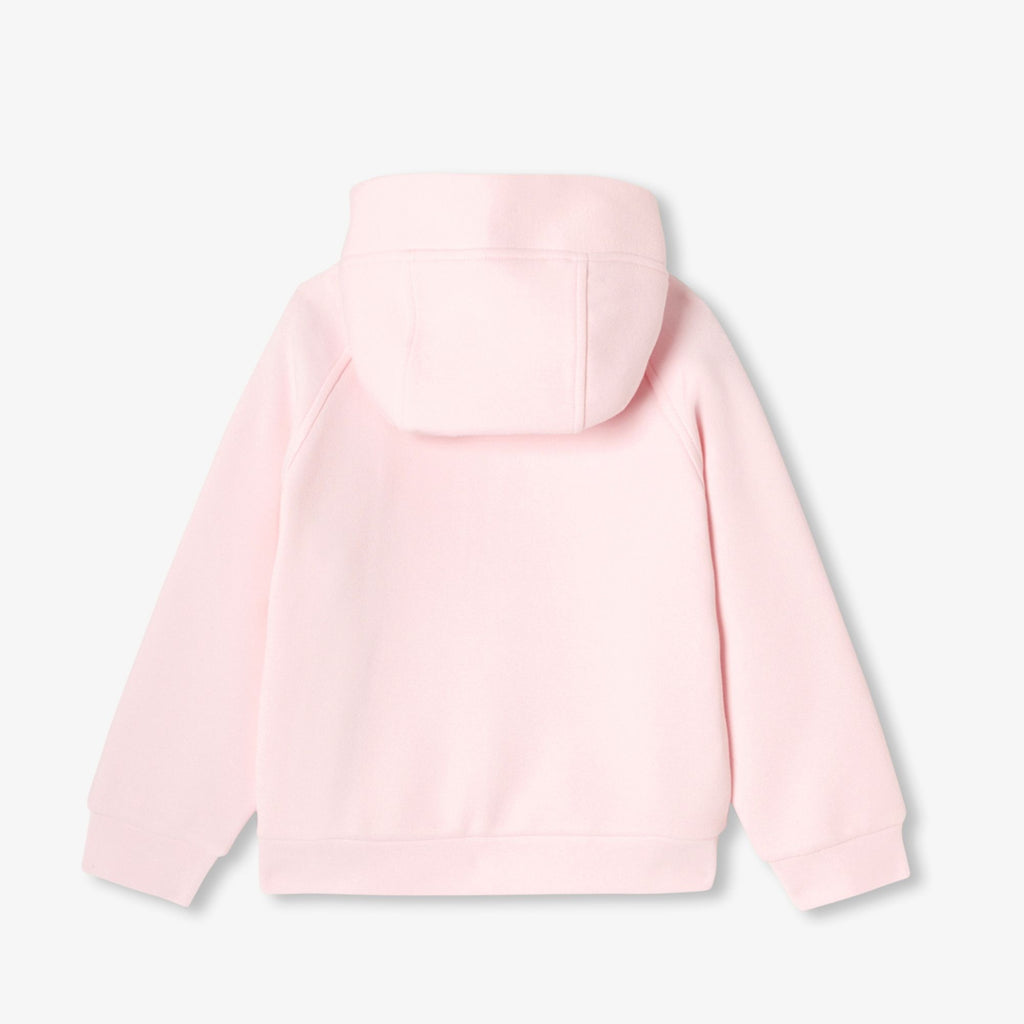 JC-TG130 - Jacadi Girl's zip-up piqué sweatshirt