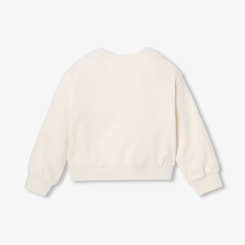 Girl fleece sweatshirt