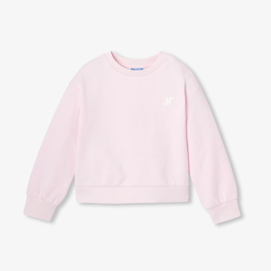 JC-TG104 - Jacadi Girl's fleece sweatshirt (Pink)