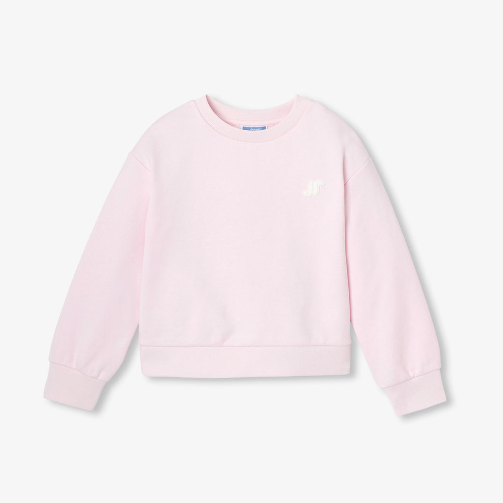 Girl sweatshirt top - Powder Pink Jacadi