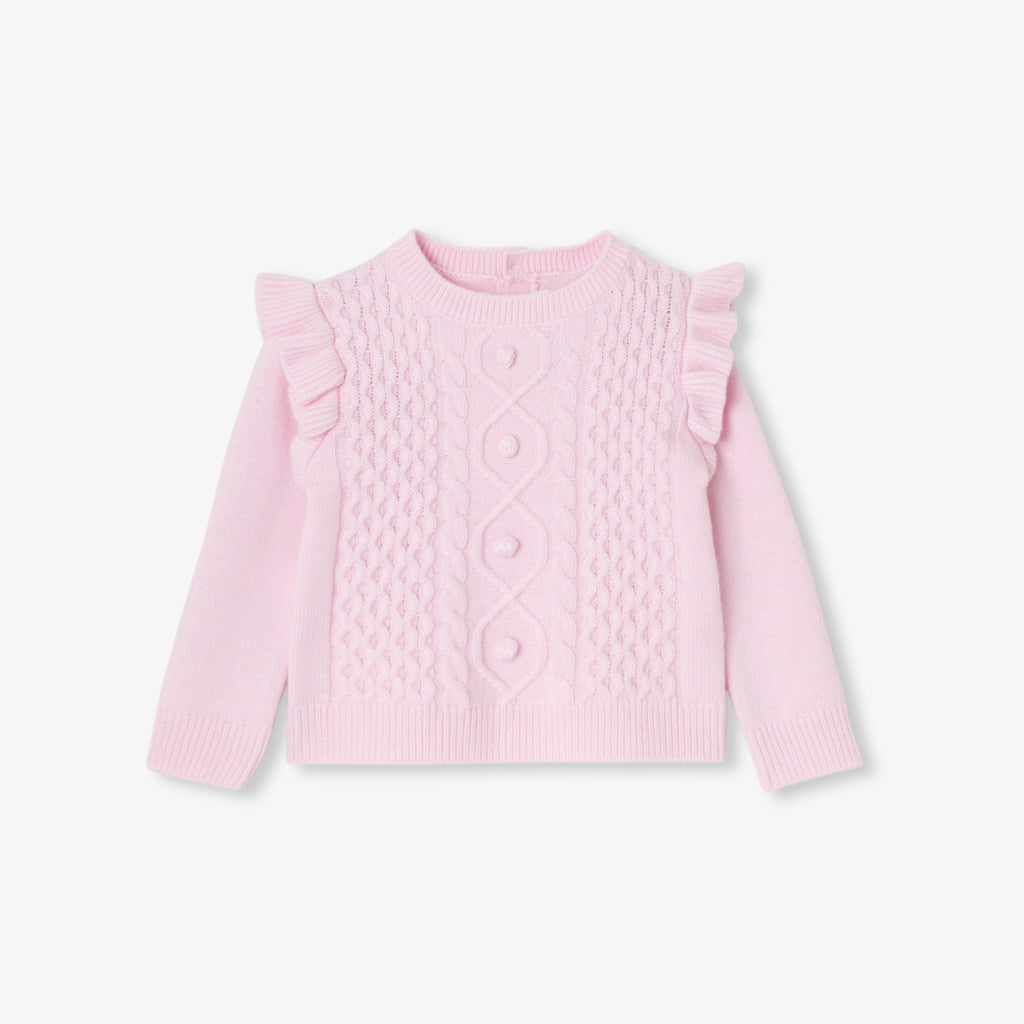 JC-NG094 - Jacadi Knitted Sweater for Baby Girls