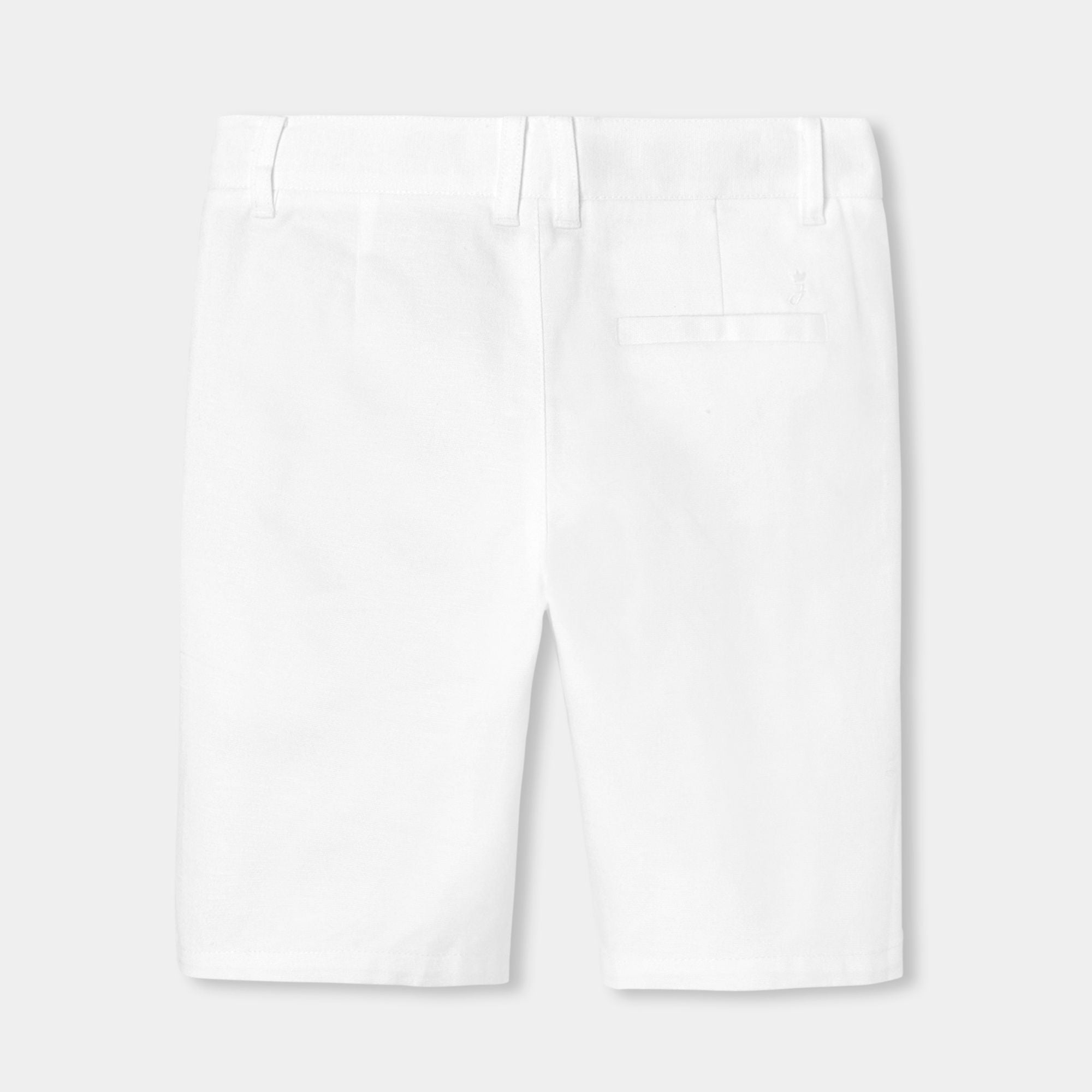 Bermuda Shorts Shorts shorts Shorts in Cotton E Linen Boy - Jacadi White